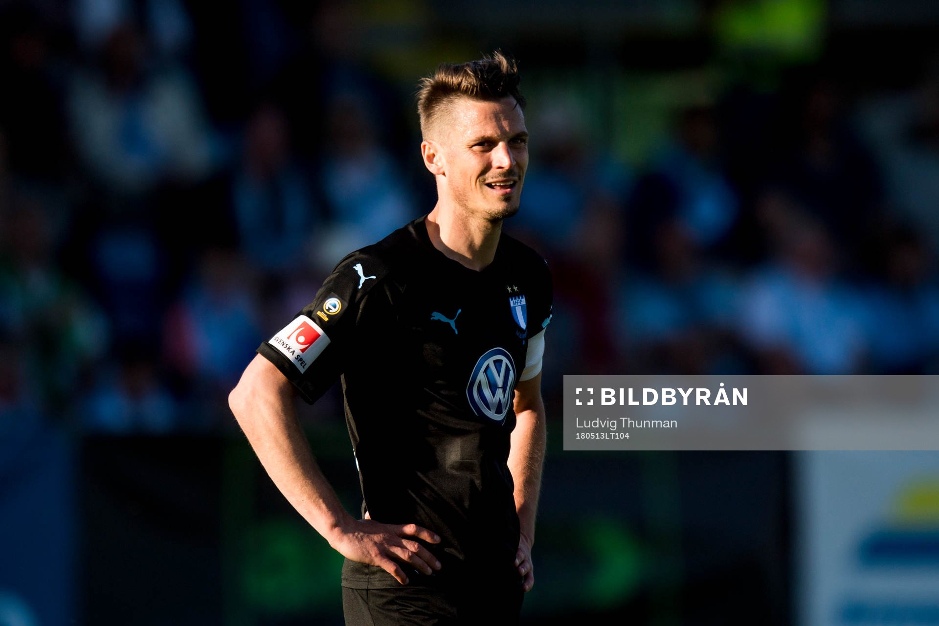 Malmö FFs Markus Rosenberg deppar