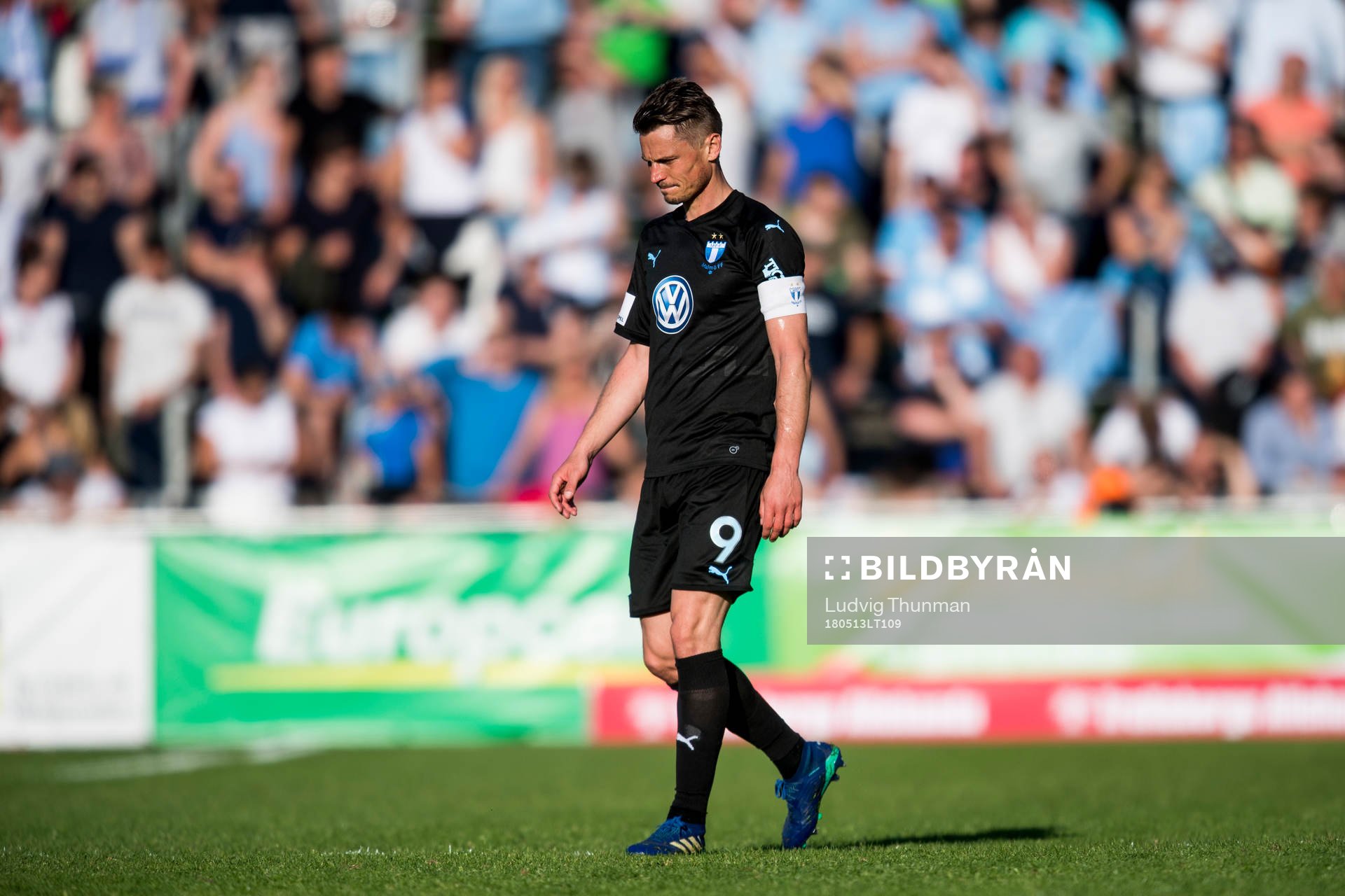 Malmö FFs Markus Rosenberg deppar