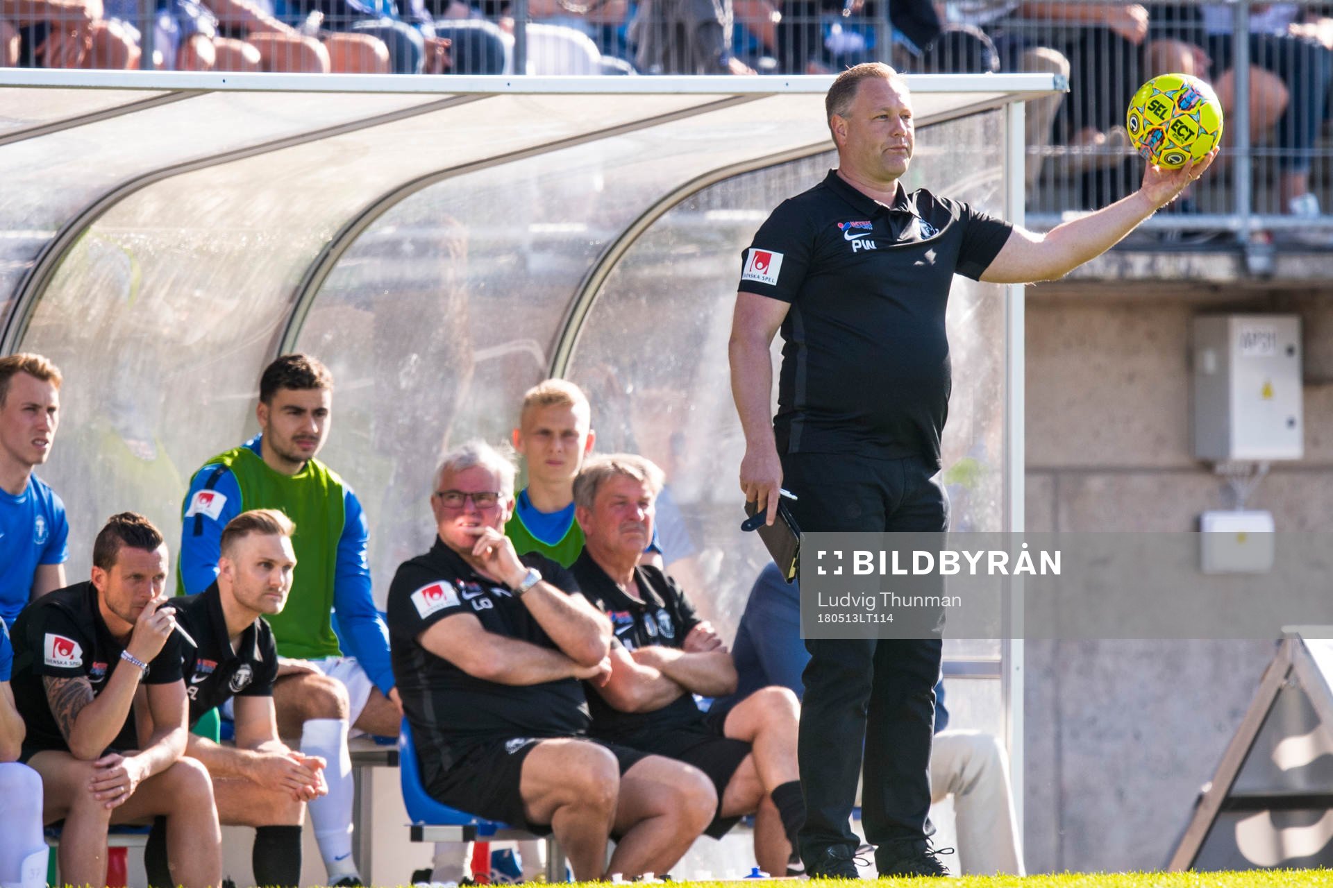 Trelleborgs tränare Patrick Winqvist
