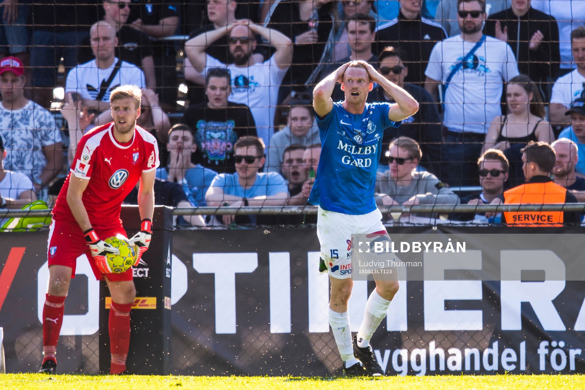 Trelleborgs Lasse Nielsen deppar