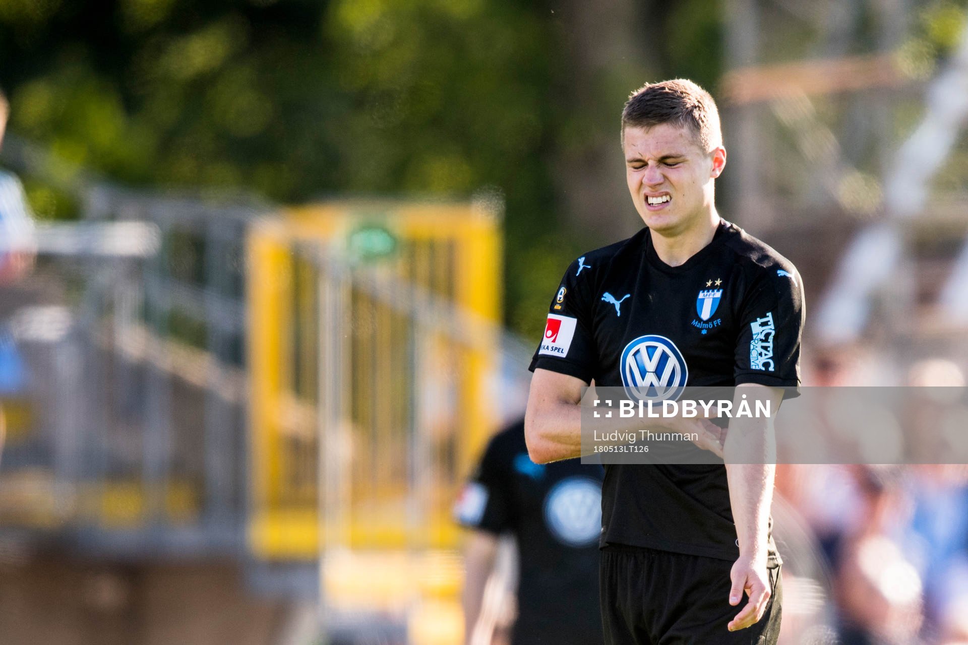 Malmö FFs Mattias Svanberg deppar