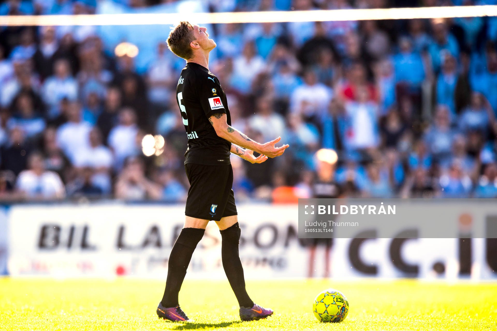 Malmö FFs Sören Rieks deppar