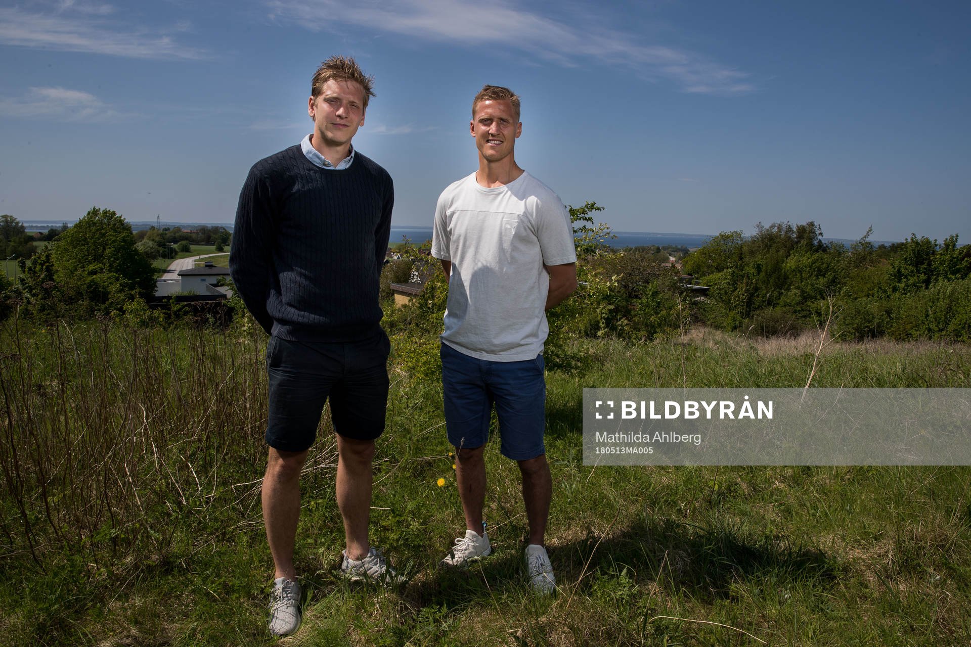 Landskronas Philip Andersson och Helsingborgs målvakt Pär