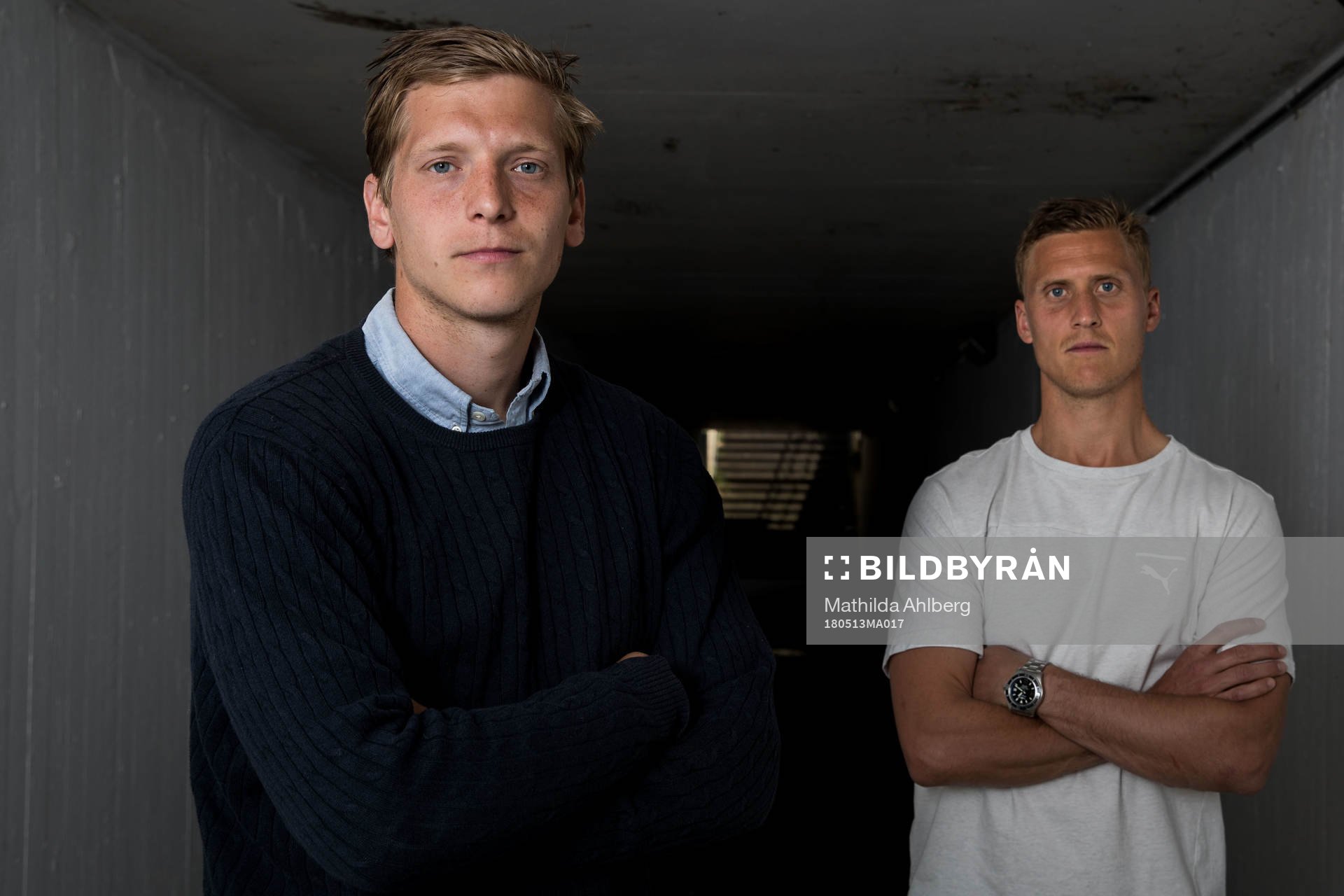 Landskronas Philip Andersson och Helsingborgs målvakt Pär