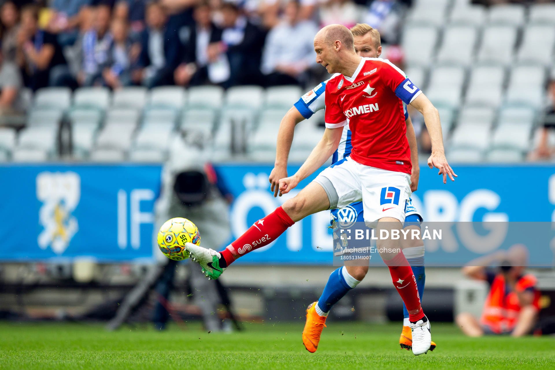 Norrköpings Andreas Johansson och IFK Göteborgs August