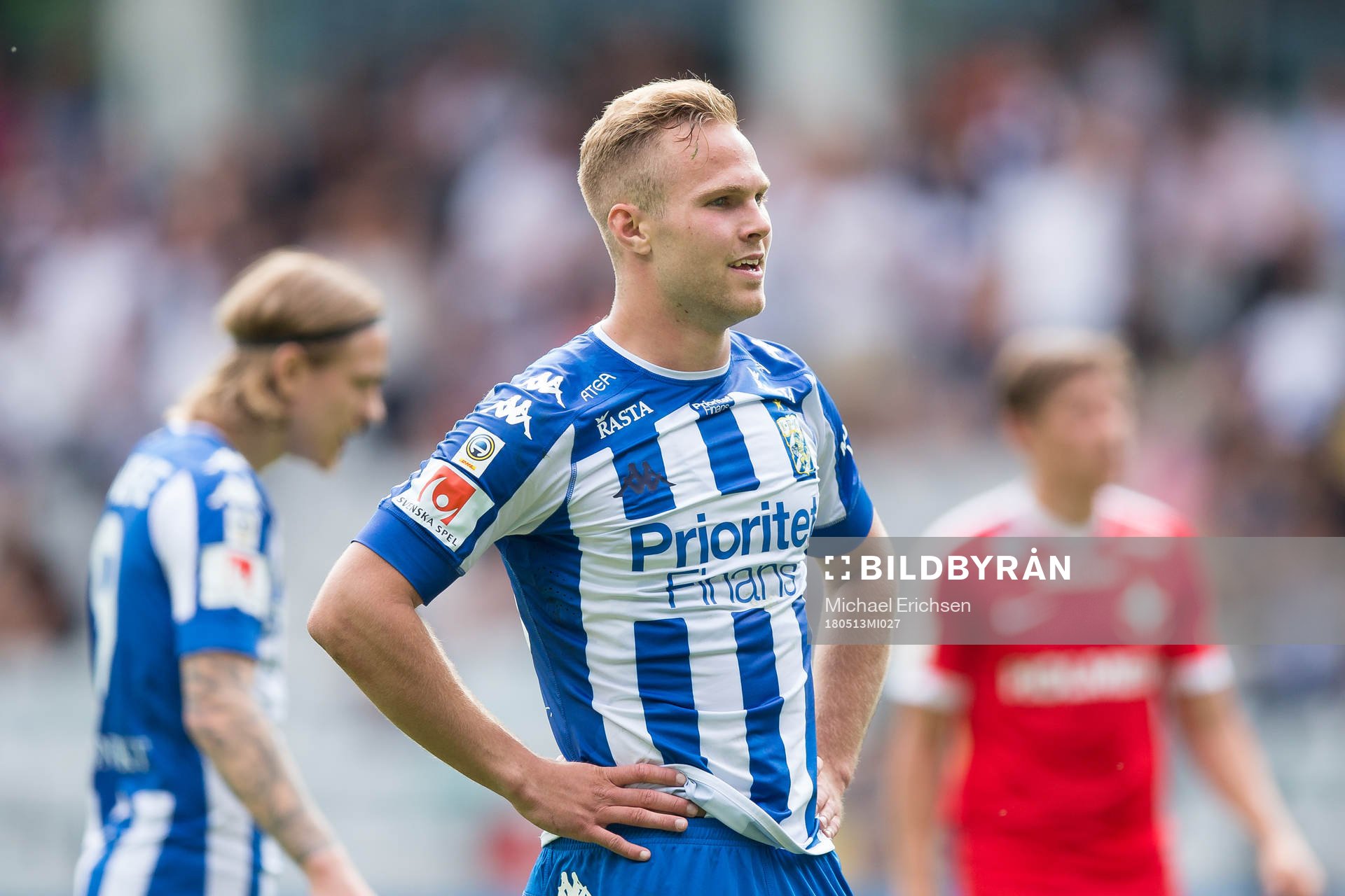 IFK Göteborgs Gustav Engvall deppar