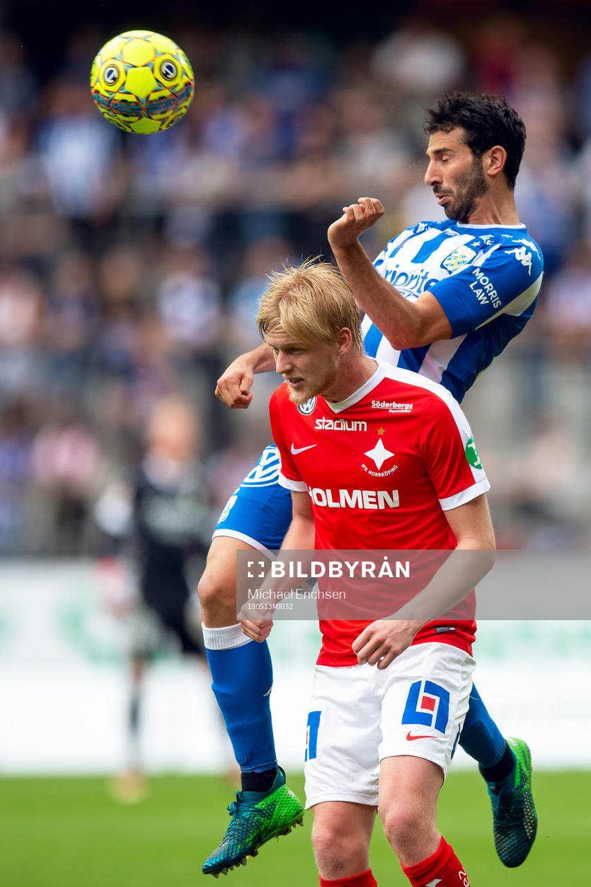 IFK Göteborgs André Calisir och Norrköpings Kalle