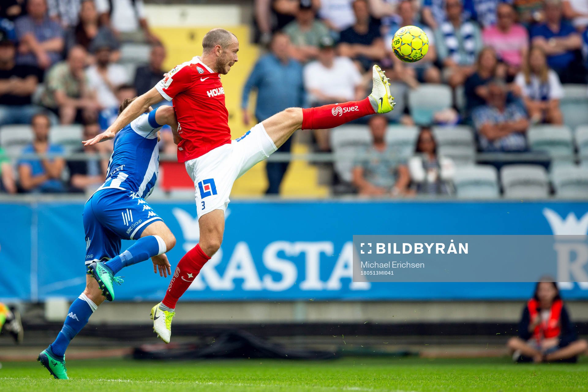 IFK Göteborgs Tobias Hysén och Norrköpings Jón Gudni