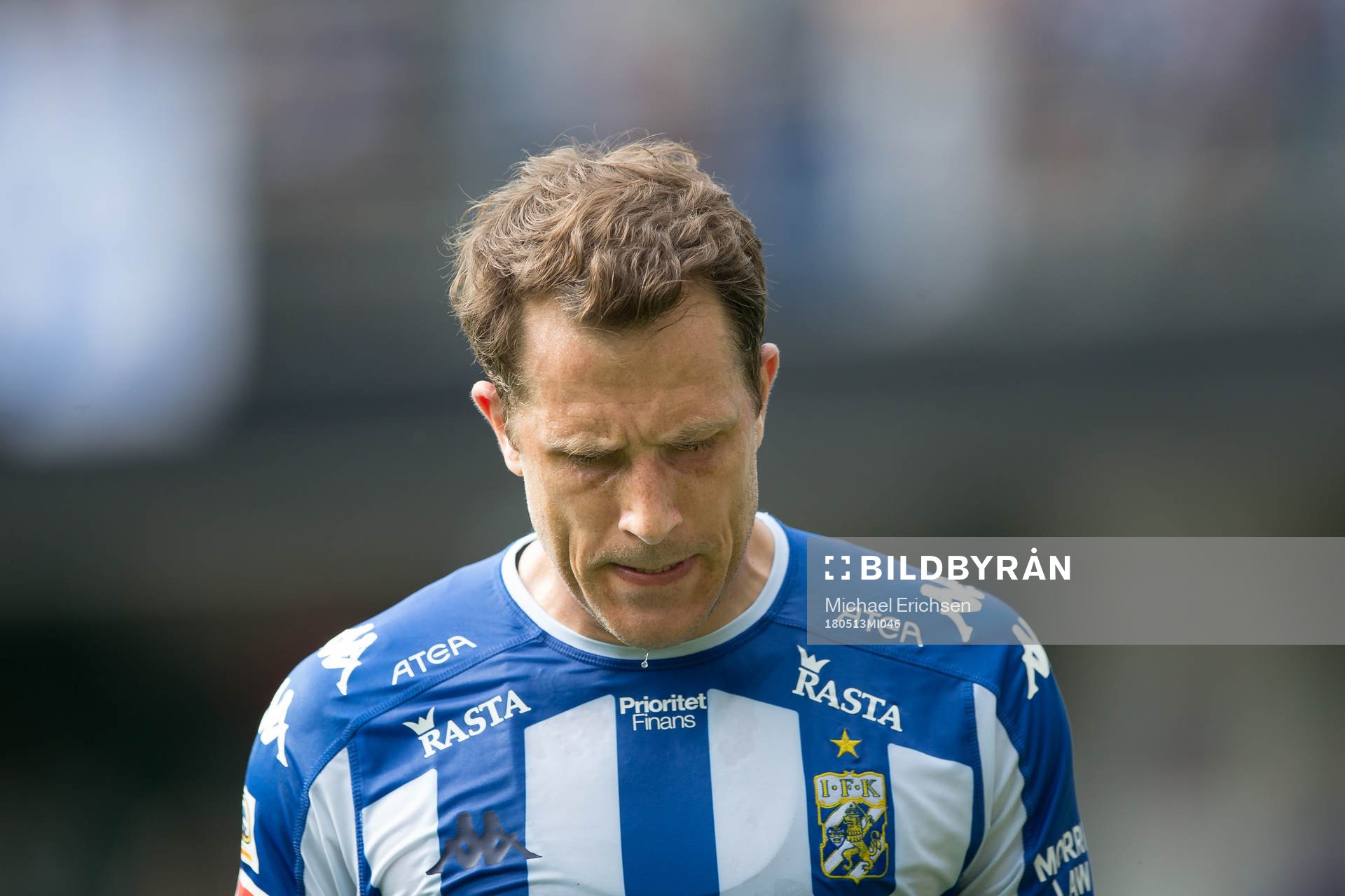 IFK Göteborgs Tobias Hysén deppar