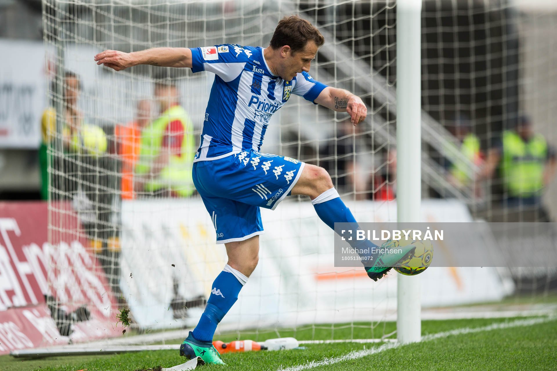 IFK Göteborgs Tobias Hysén med en målchans