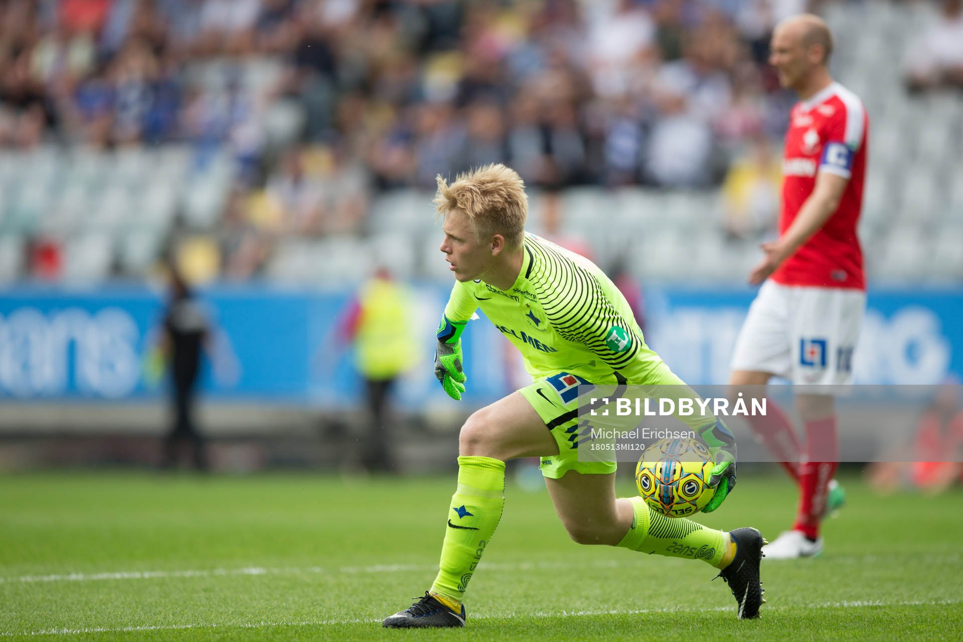 Norrköpings målvakt Isak Pettersson