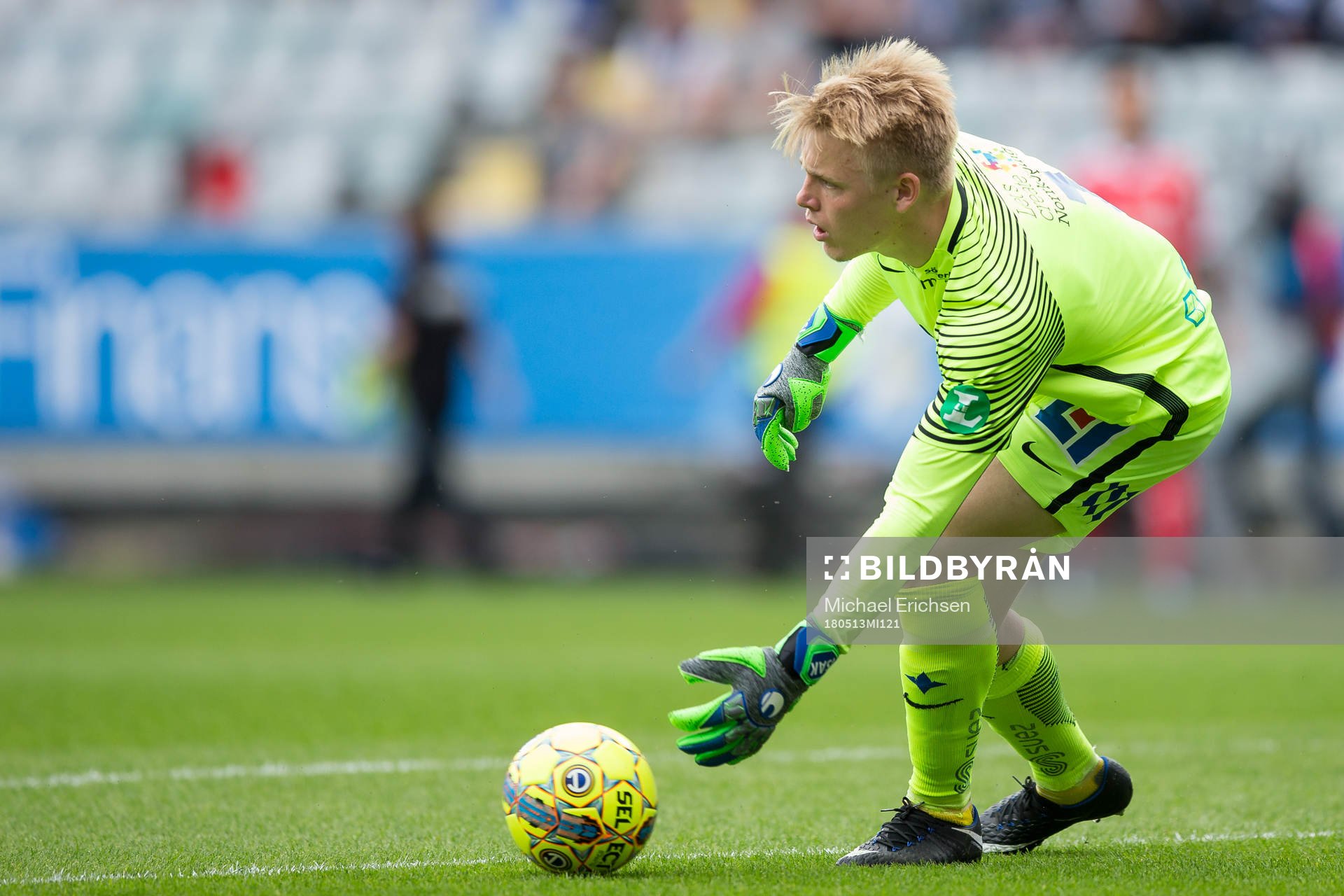 Norrköpings målvakt Isak Pettersson