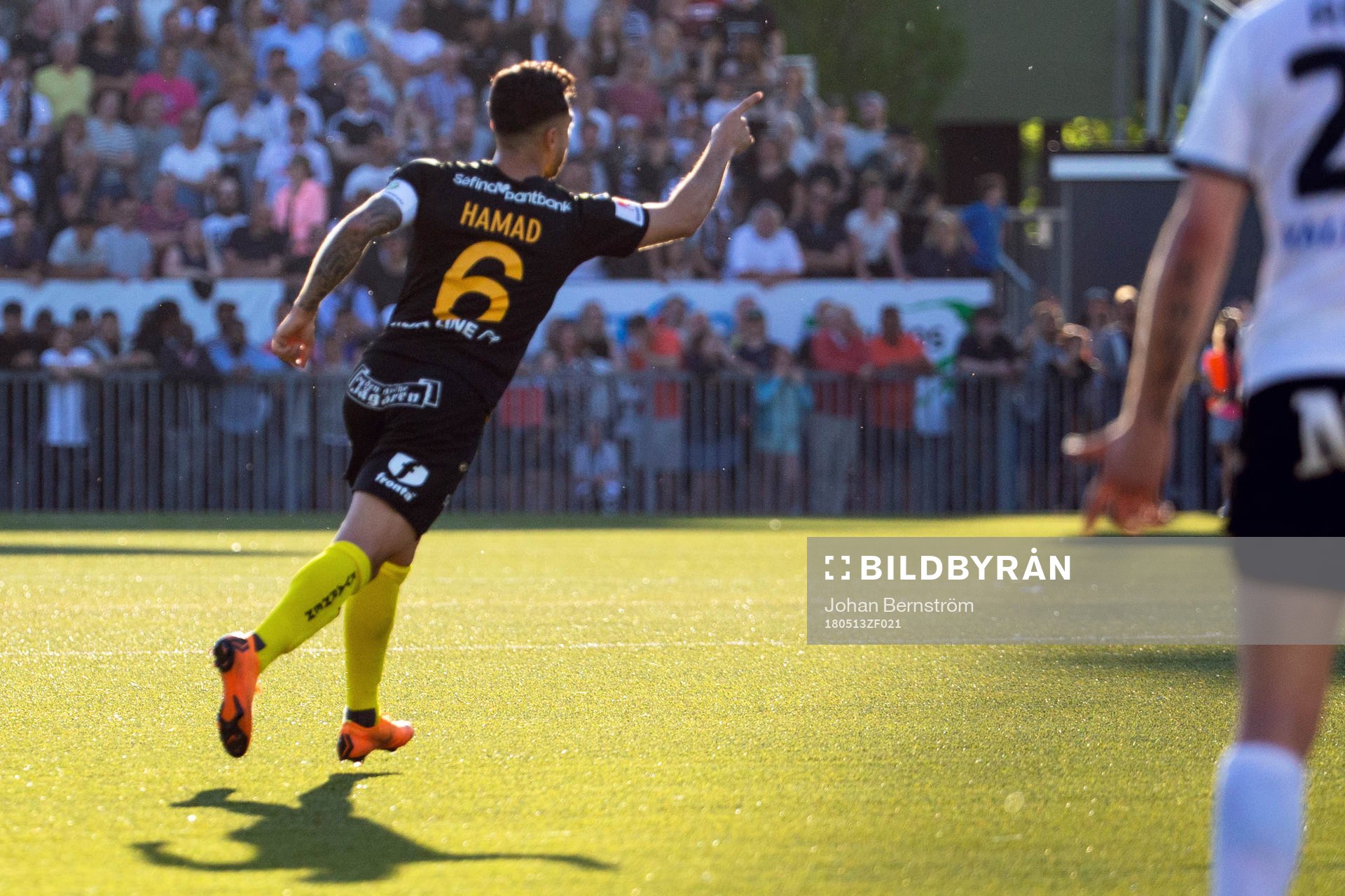 Hammarbys Jiloan Hamad jublar
