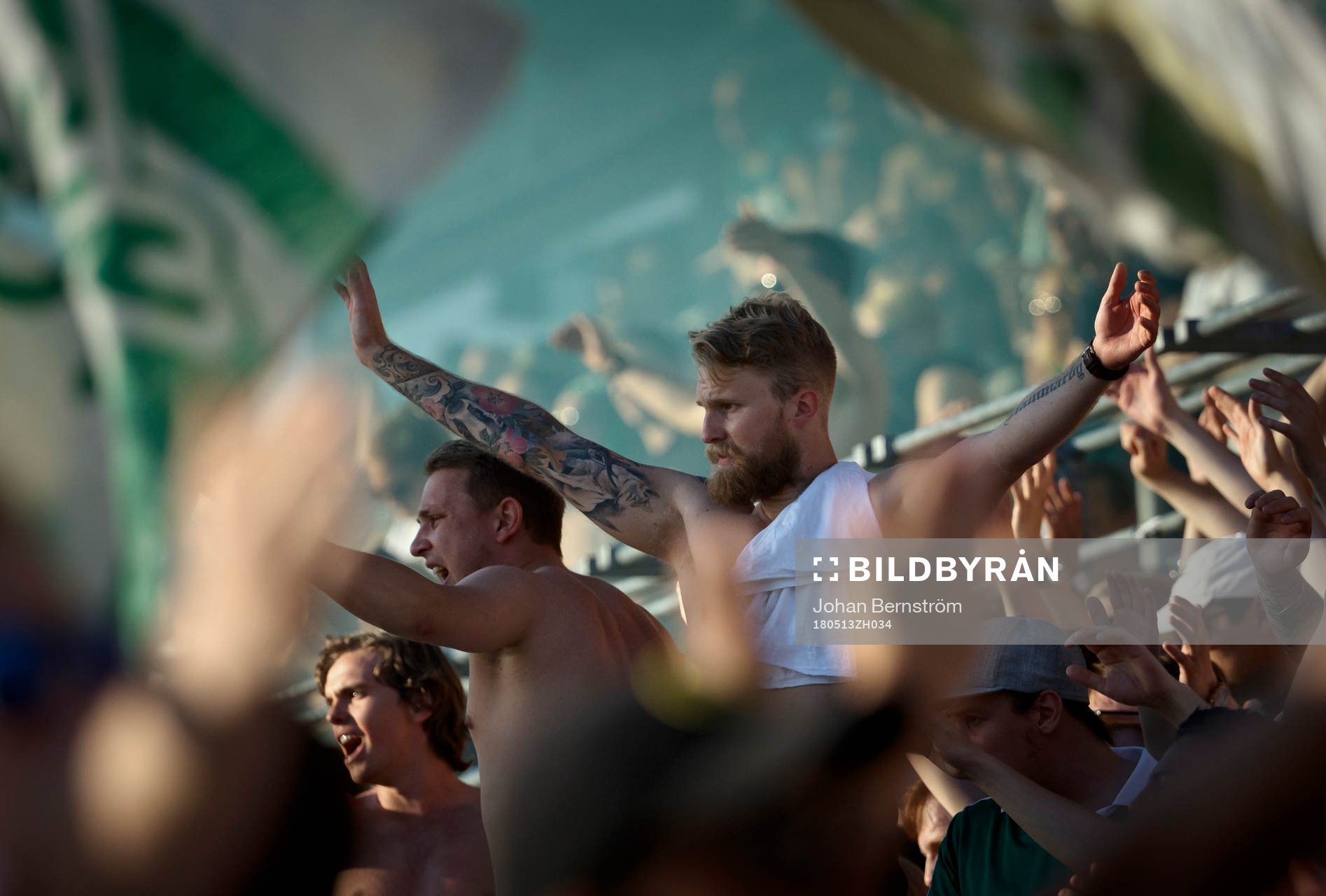 Jubel i Hammarbys klacken