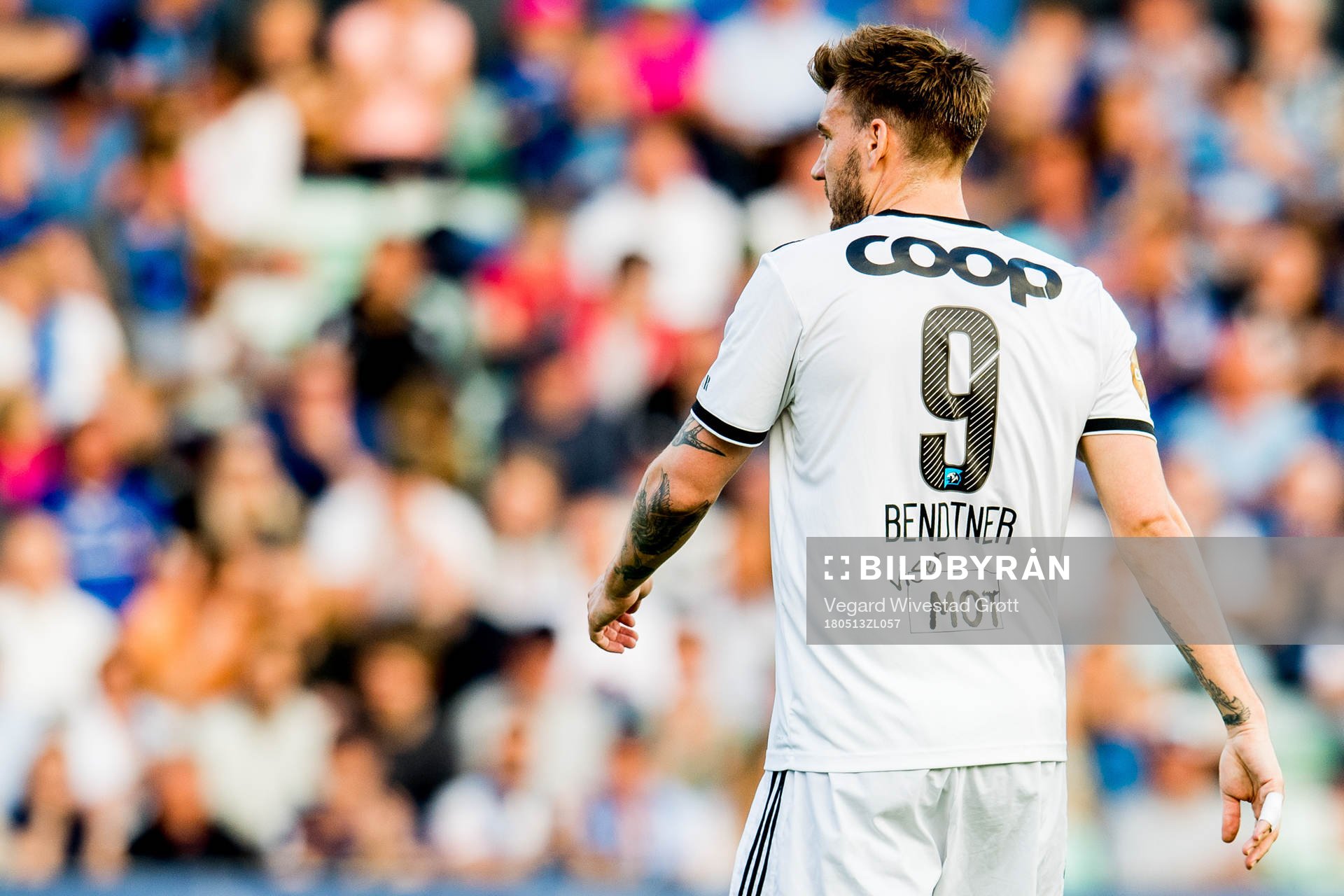 Nicklas Bendtner of Rosenborg
