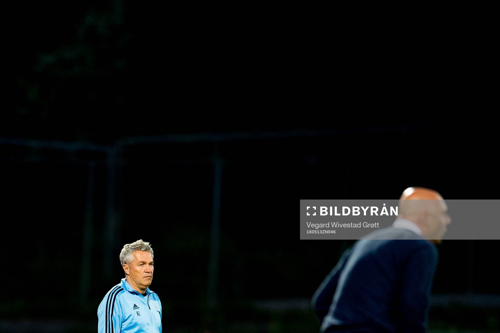 Kåre Ingebrigtsen, head coach of Rosenborg, and Toni