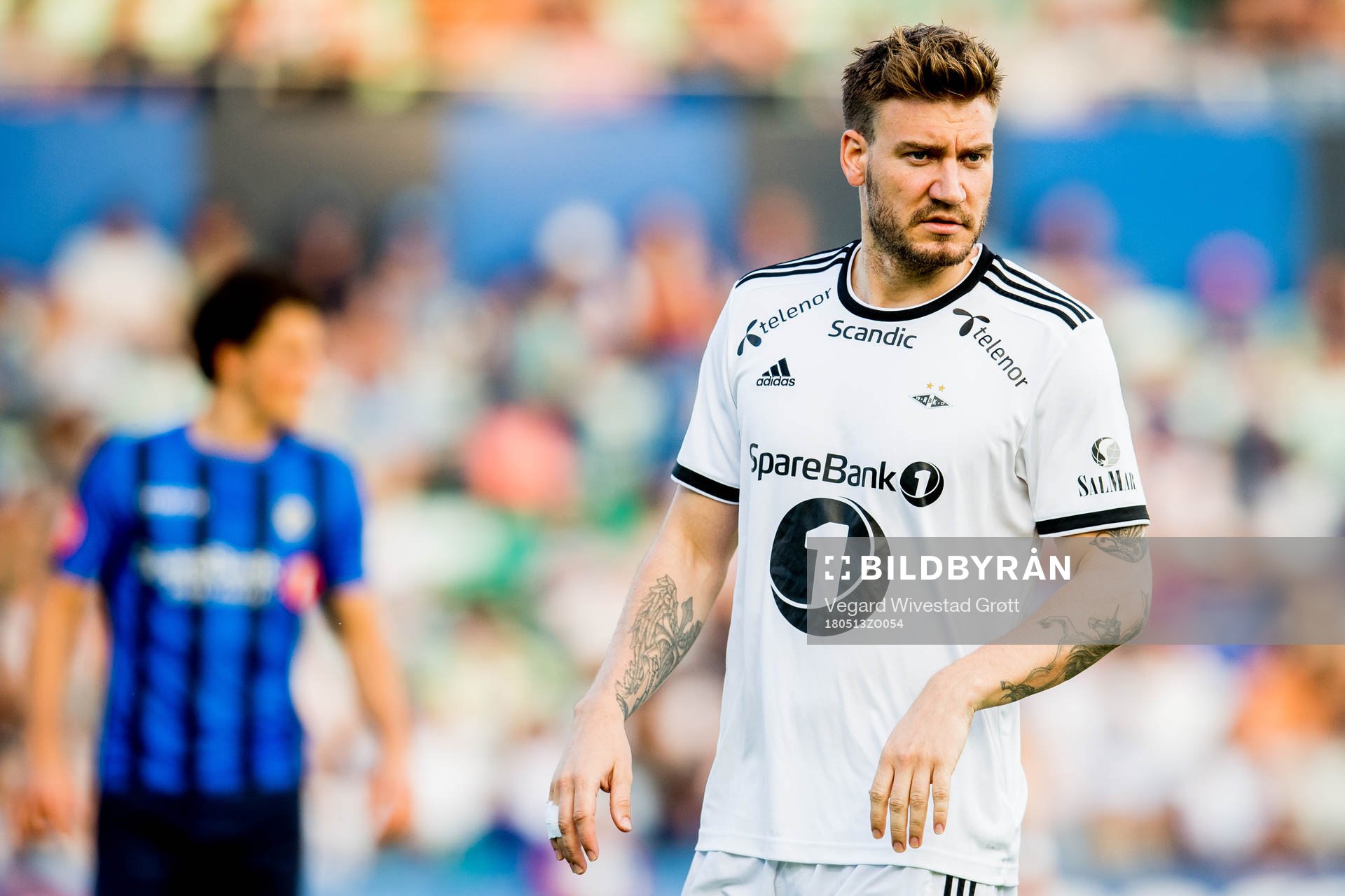Nicklas Bendtner of Rosenborg