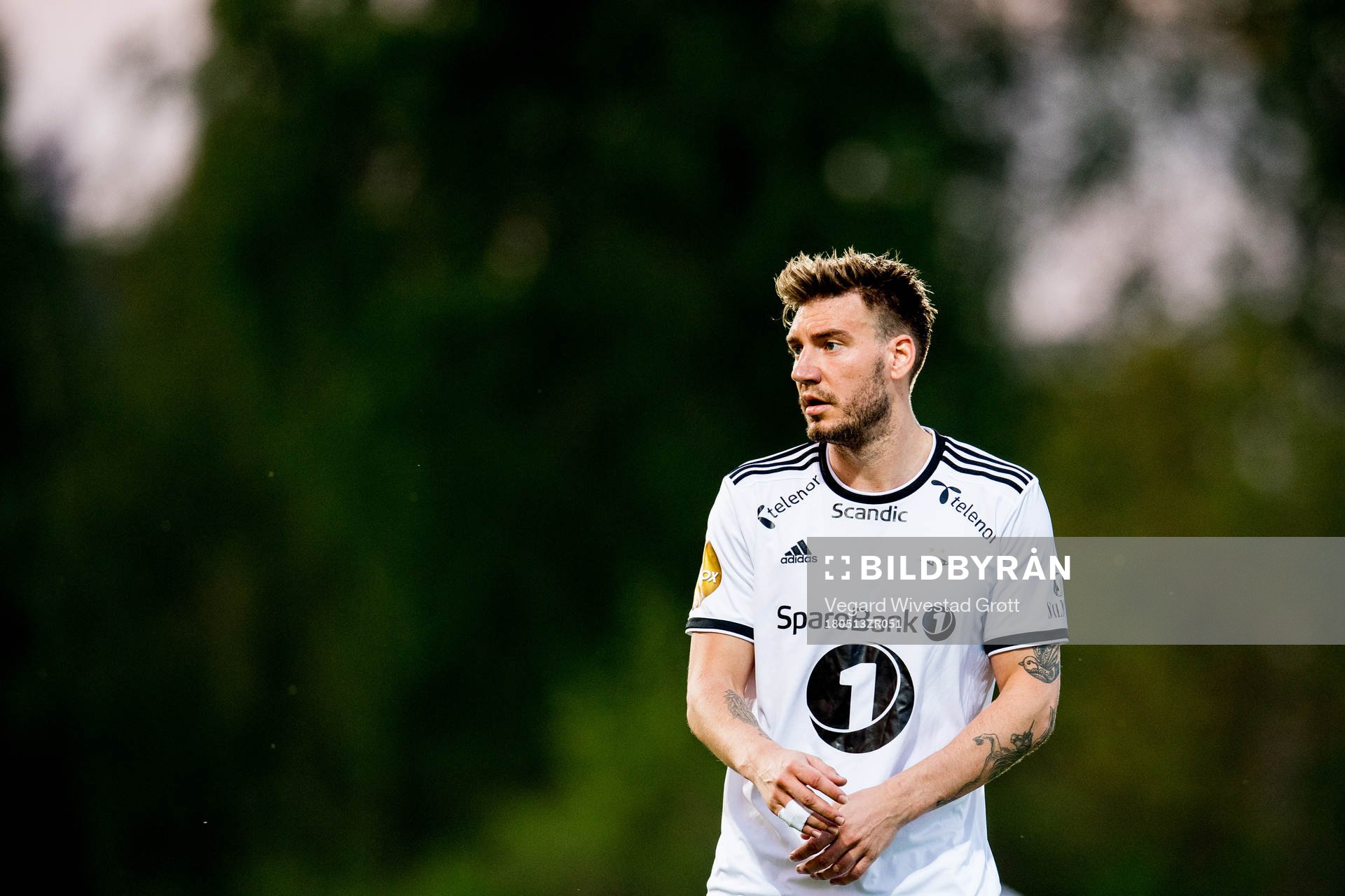 Nicklas Bendtner of Rosenborg