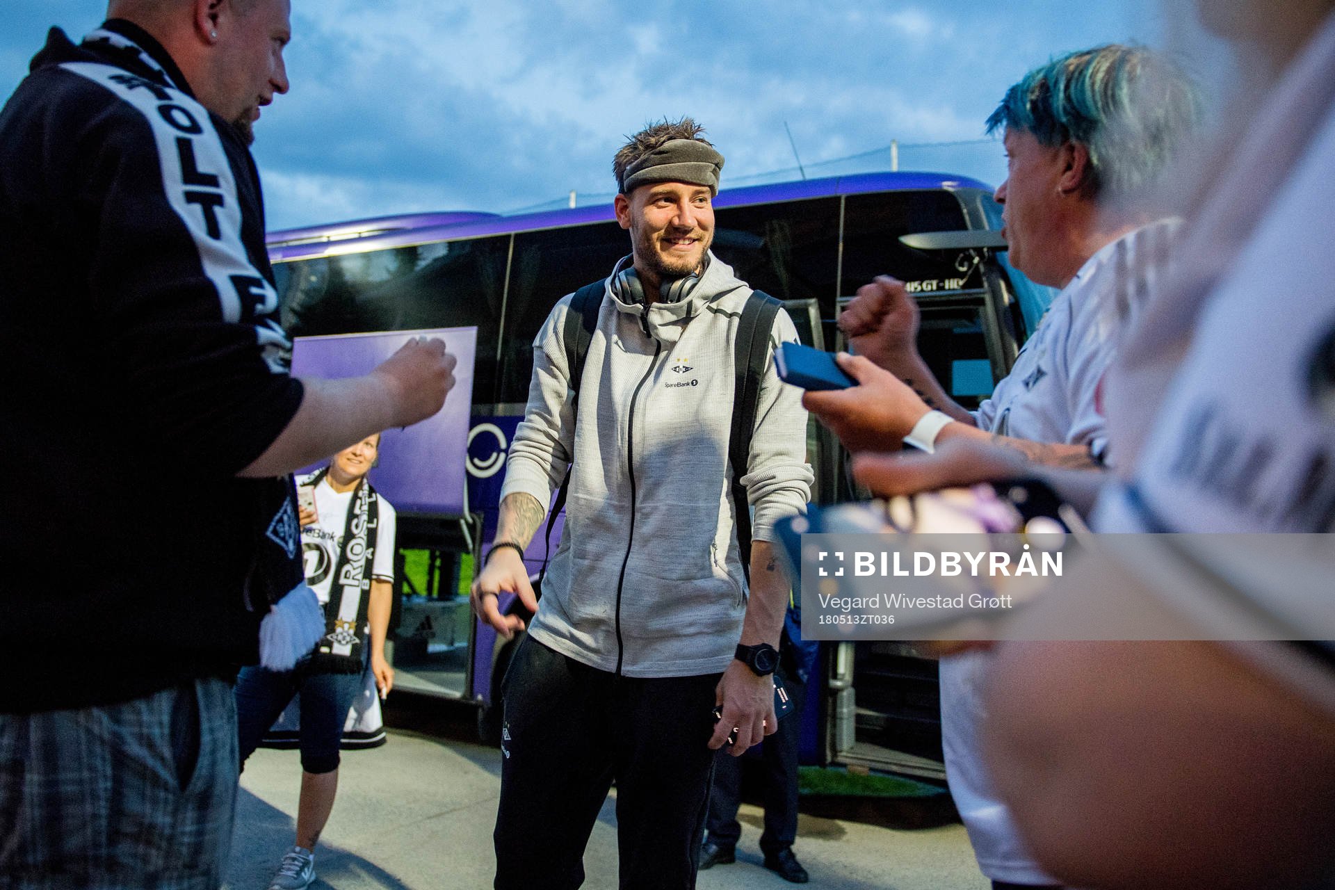 Nicklas Bendtner of Rosenborg