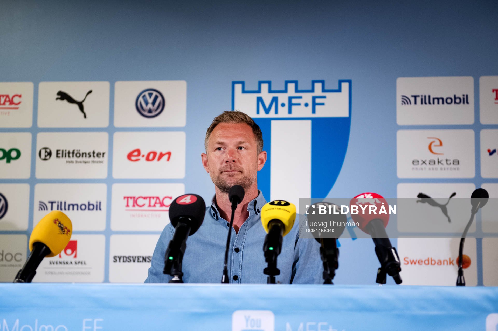 Malmö FFs sparkade tränare Magnus Pehrsson