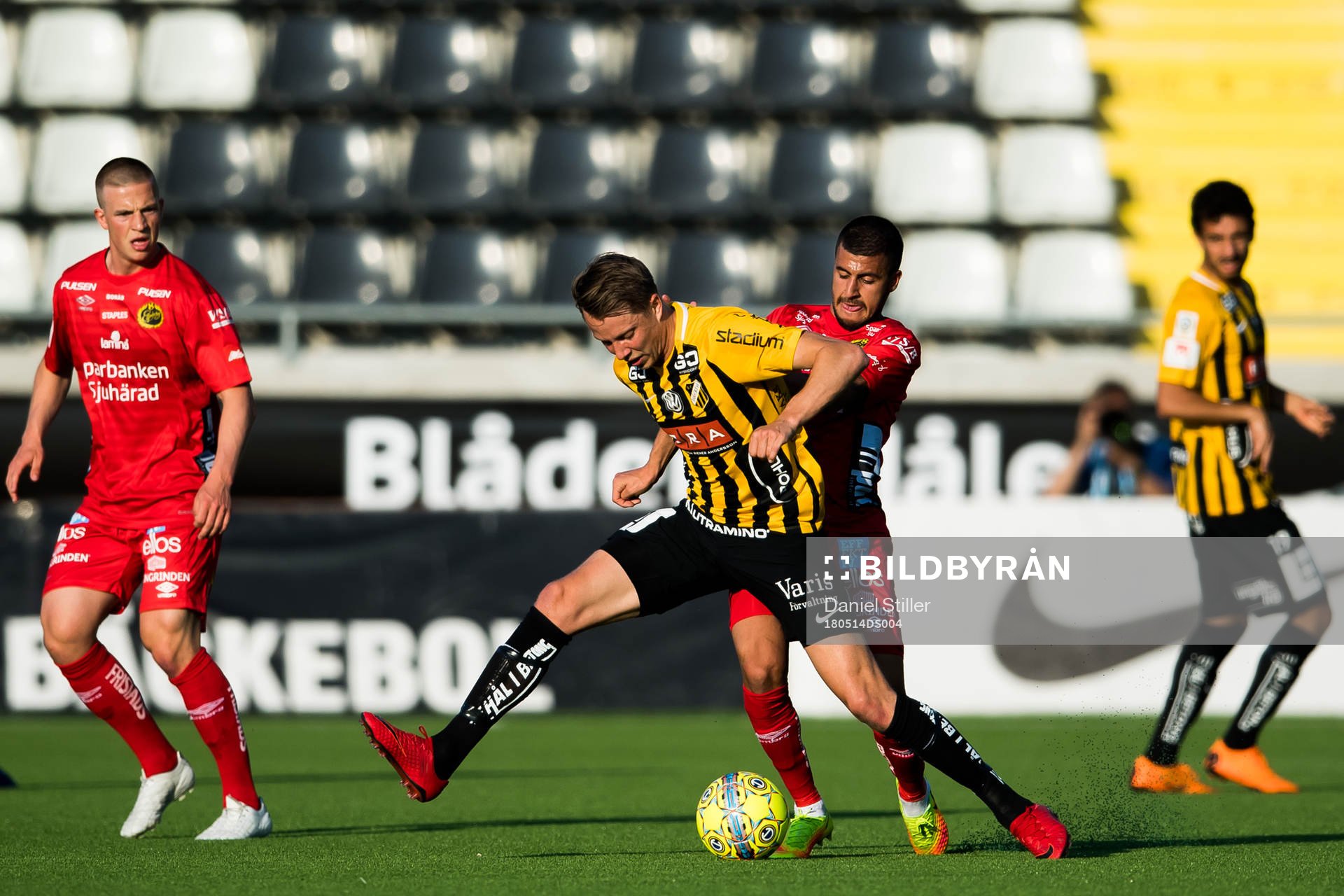 Häckens Viktor Lundberg och Elfsborgs Rami Kaib
