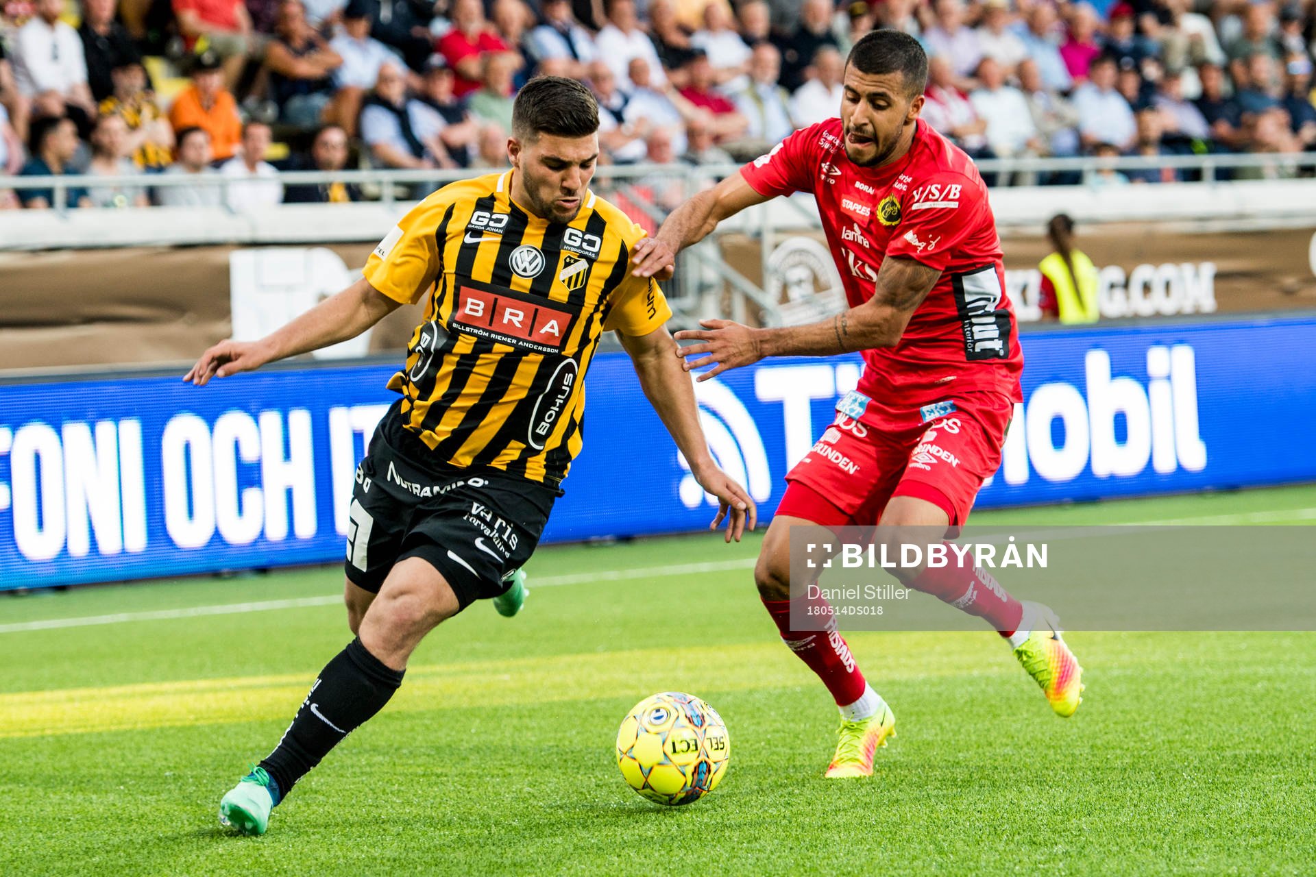 Häckens Moestafa El Kabiroch Elfsborgs Rami Kaib