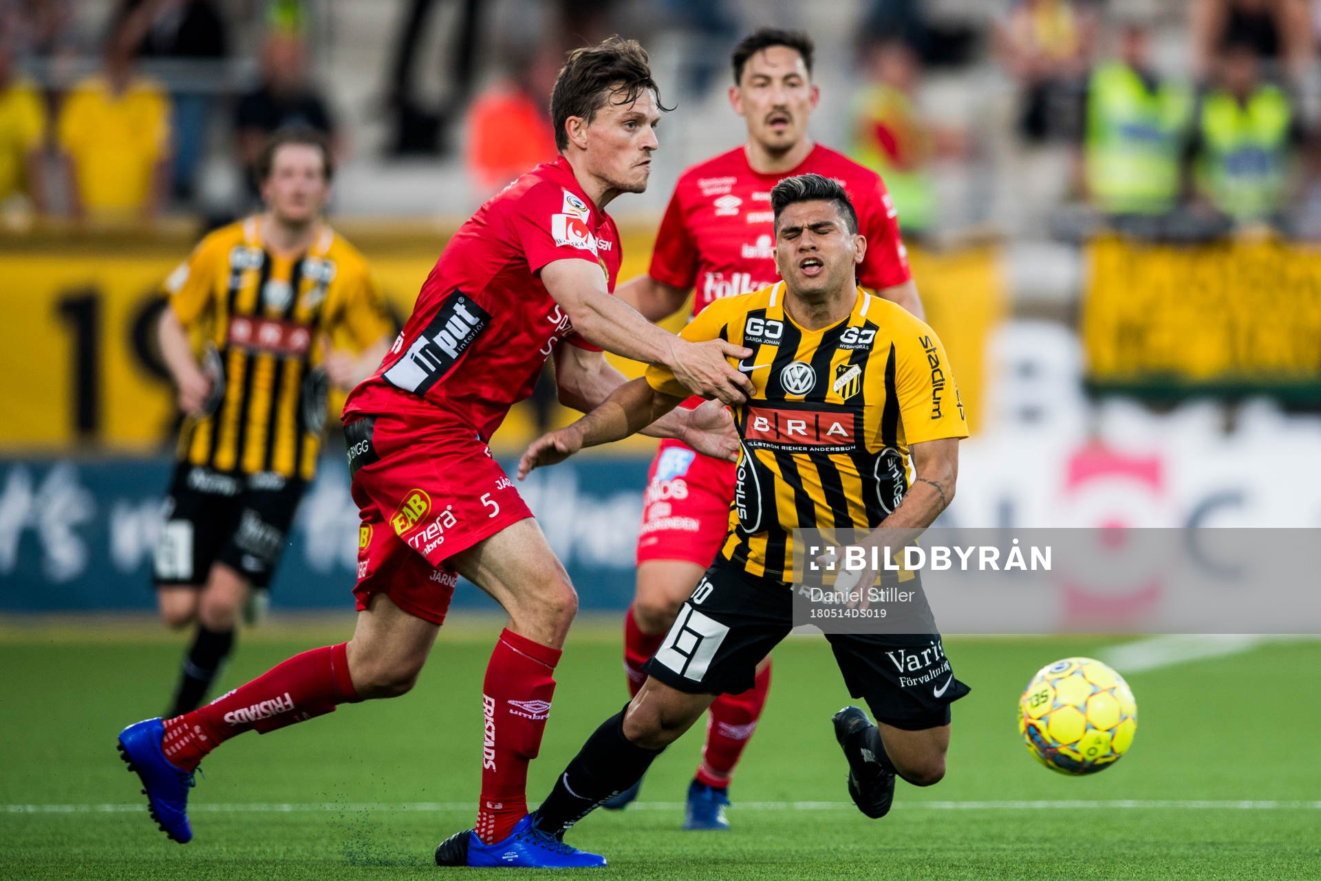 Elfsborgs Jörgen Horn och Häckens Paulinho
