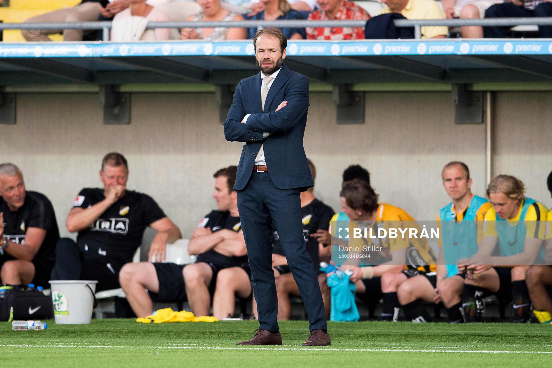 Häckens tränare Andreas Alm