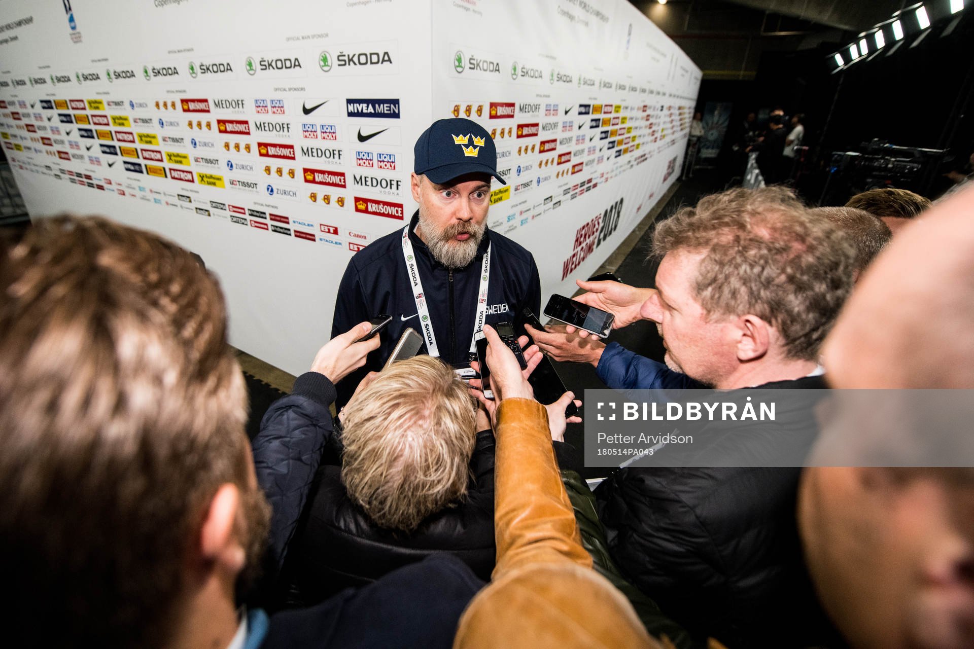 Sveriges förbundskapten Rikard Grönborg