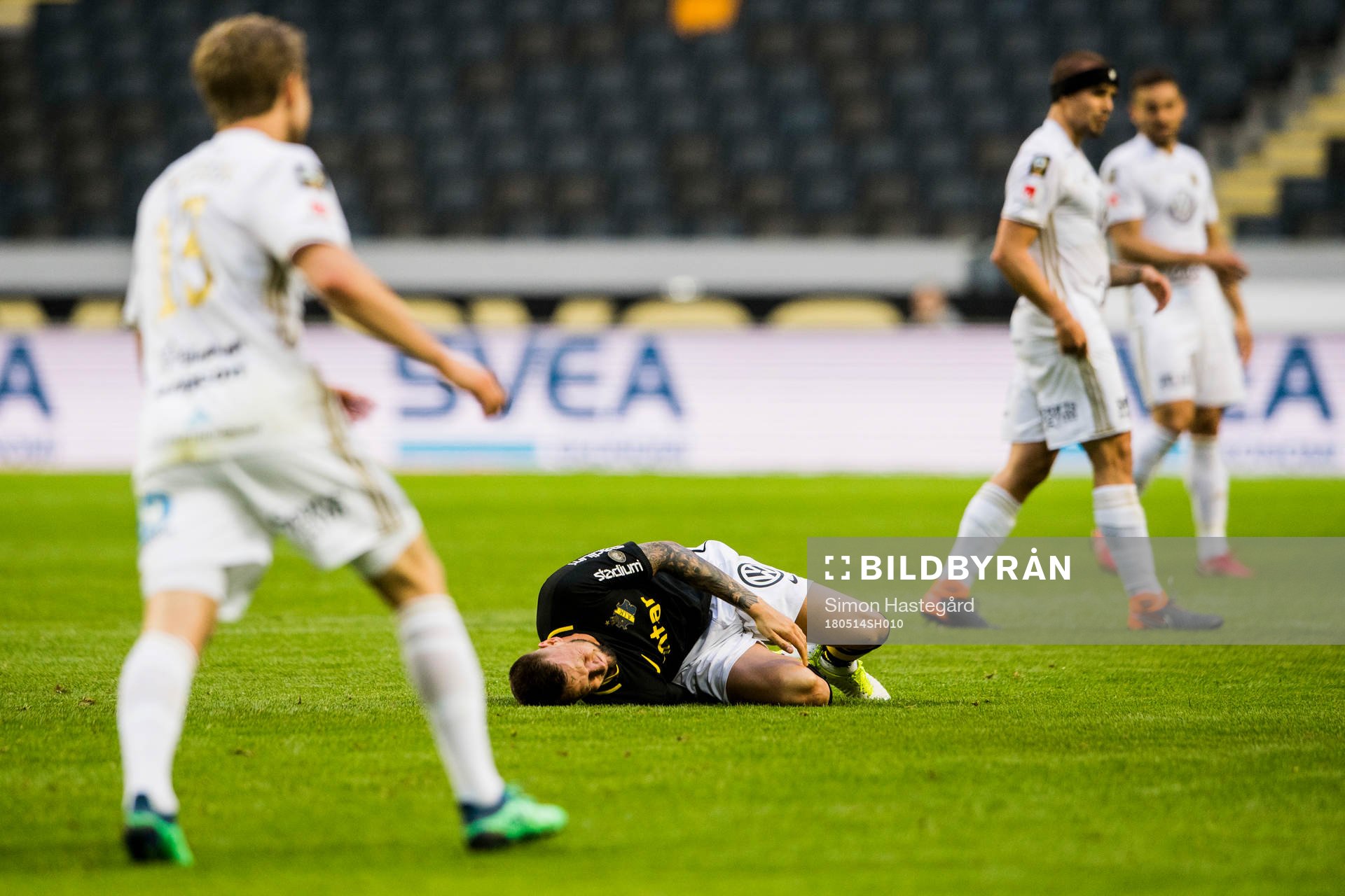 s Alexander Milosevic med skada