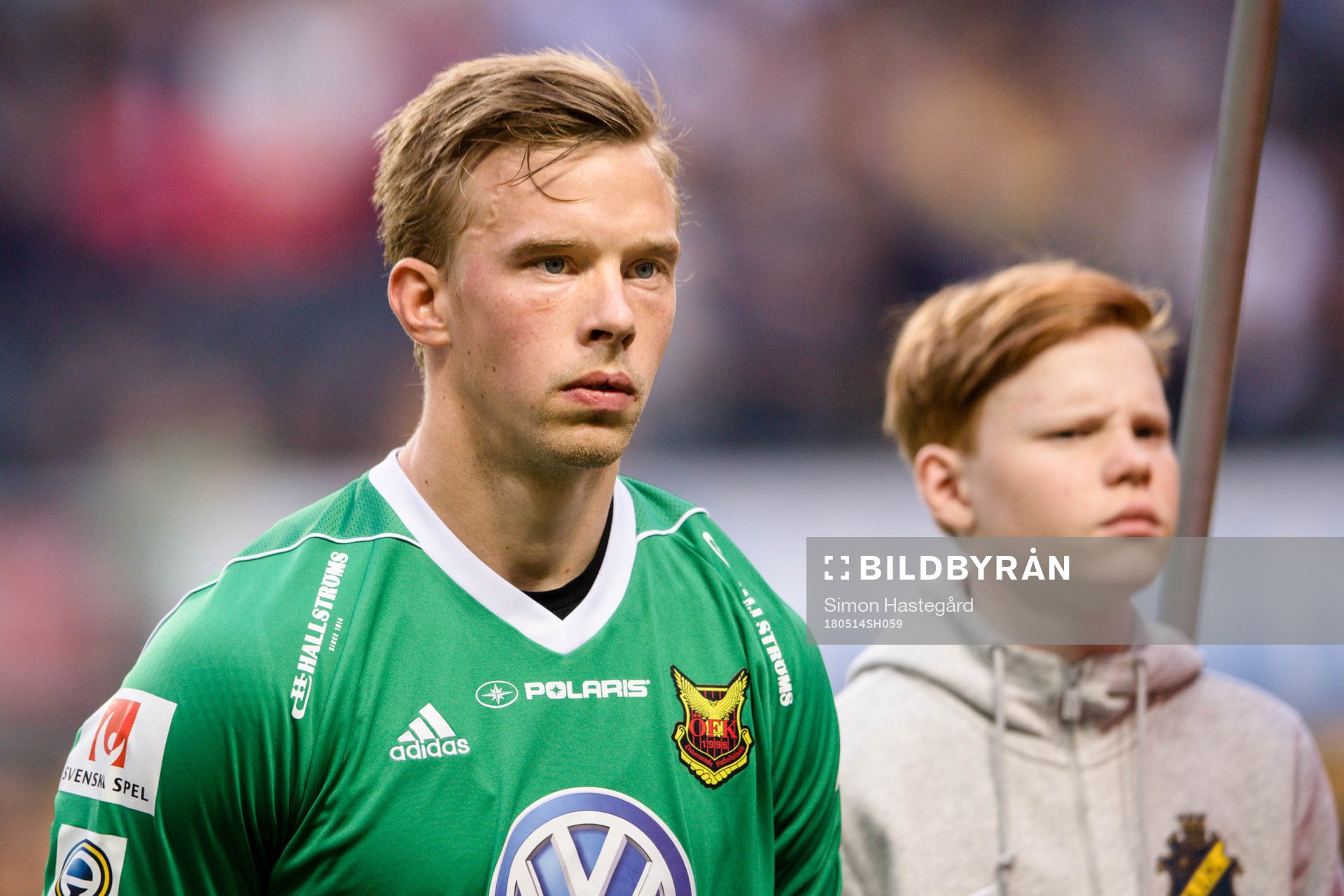 Östersunds målvakt Andreas Andersson före