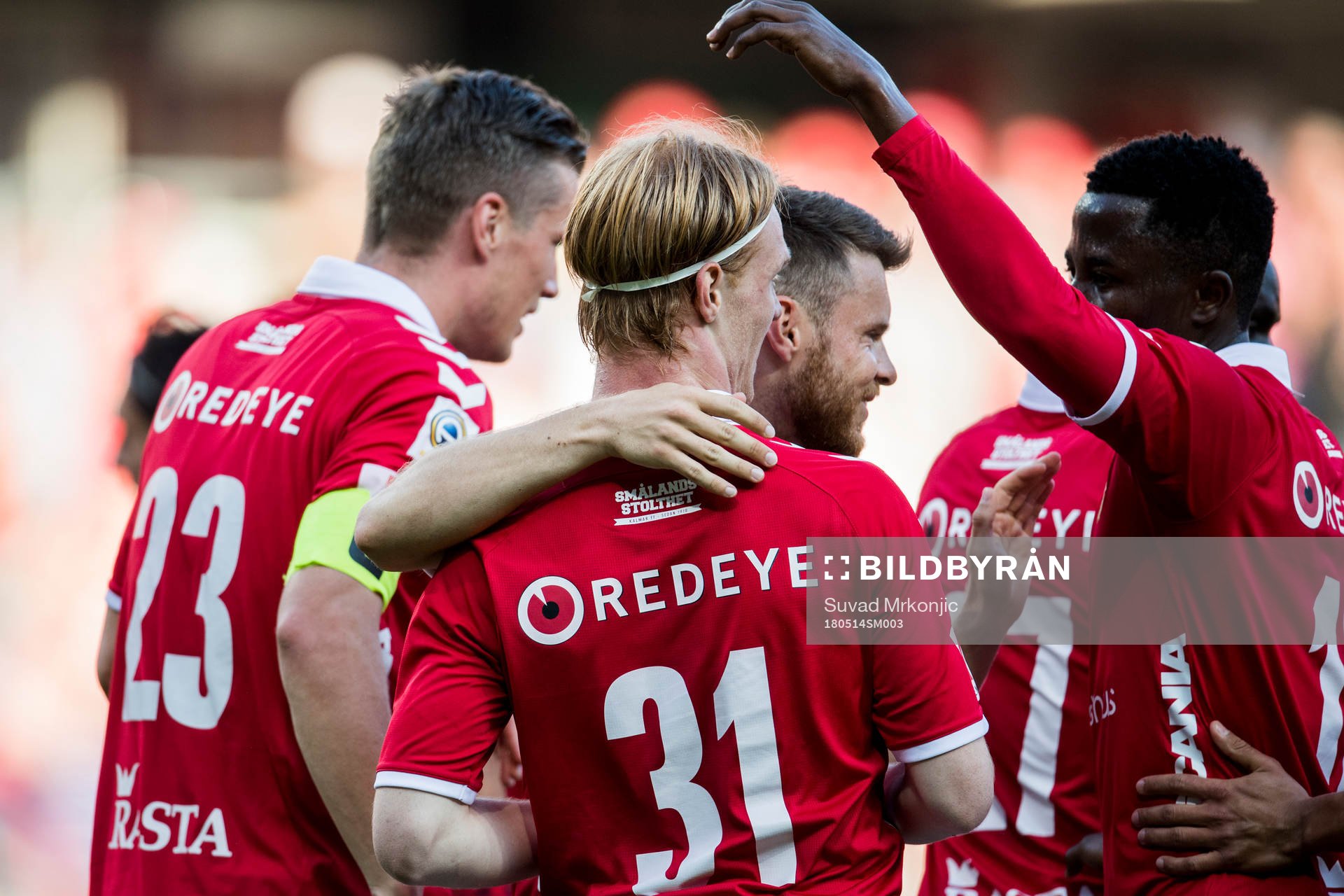 Kalmars Nils Fröling jublar