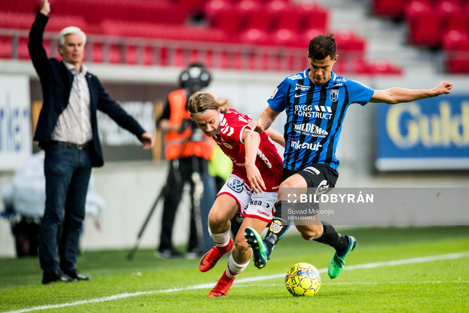 Kalmars Isak Magnusson och Sirius Daniel Jarl
