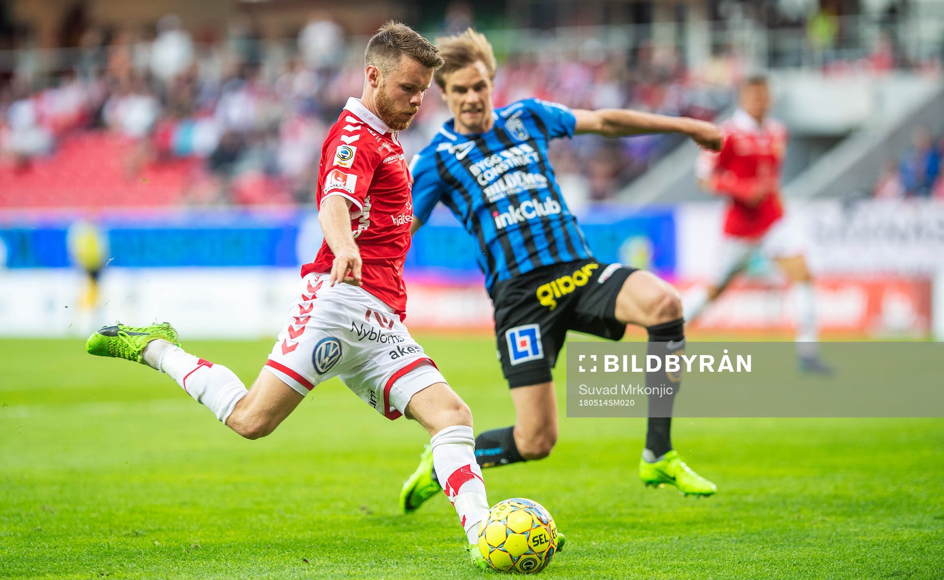 Kalmars Måns Söderqvist och Sirius Tim Björkström