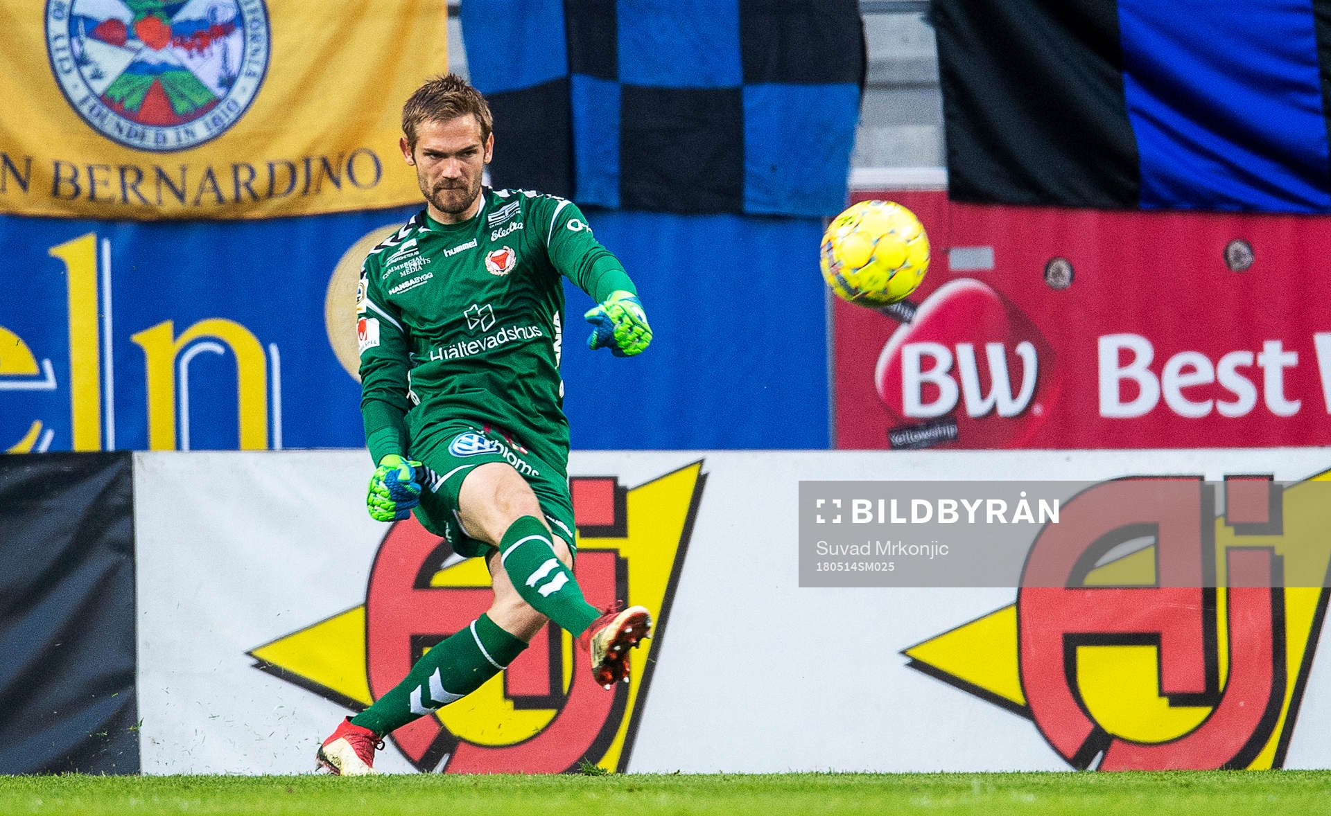 Kalmars målvakt Lucas Hägg-Johansson