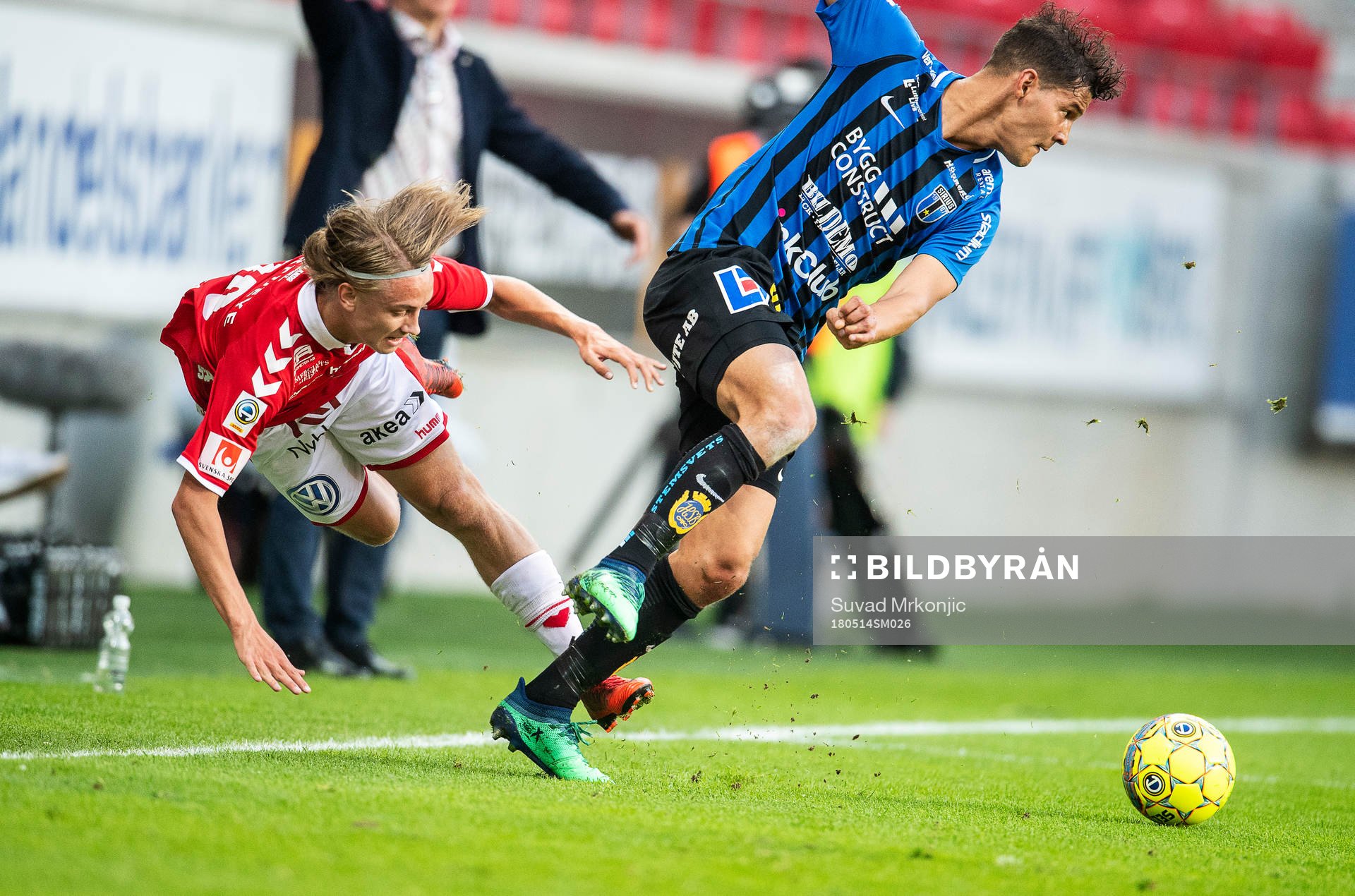 Kalmars Isak Magnusson och Sirius Sam Lundholm