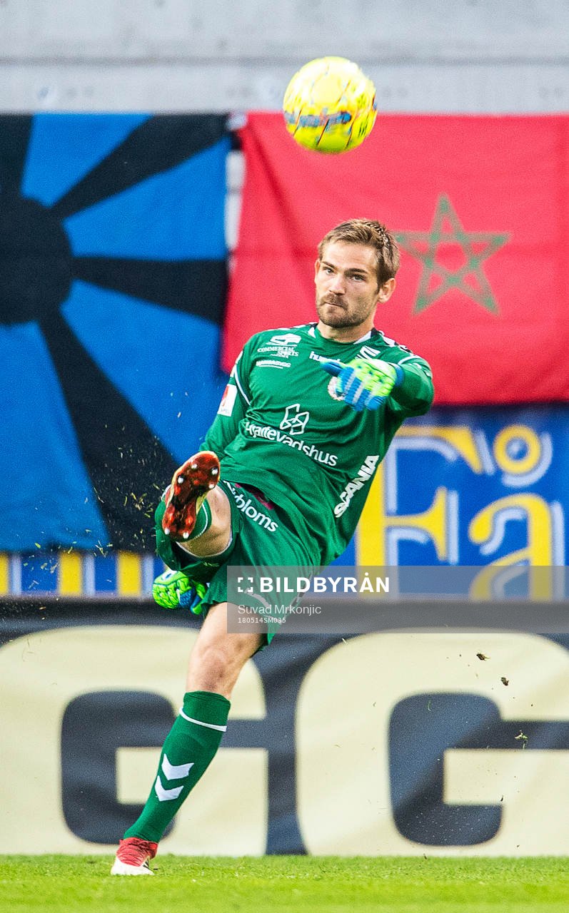Kalmars målvakt Lucas Hägg-Johansson