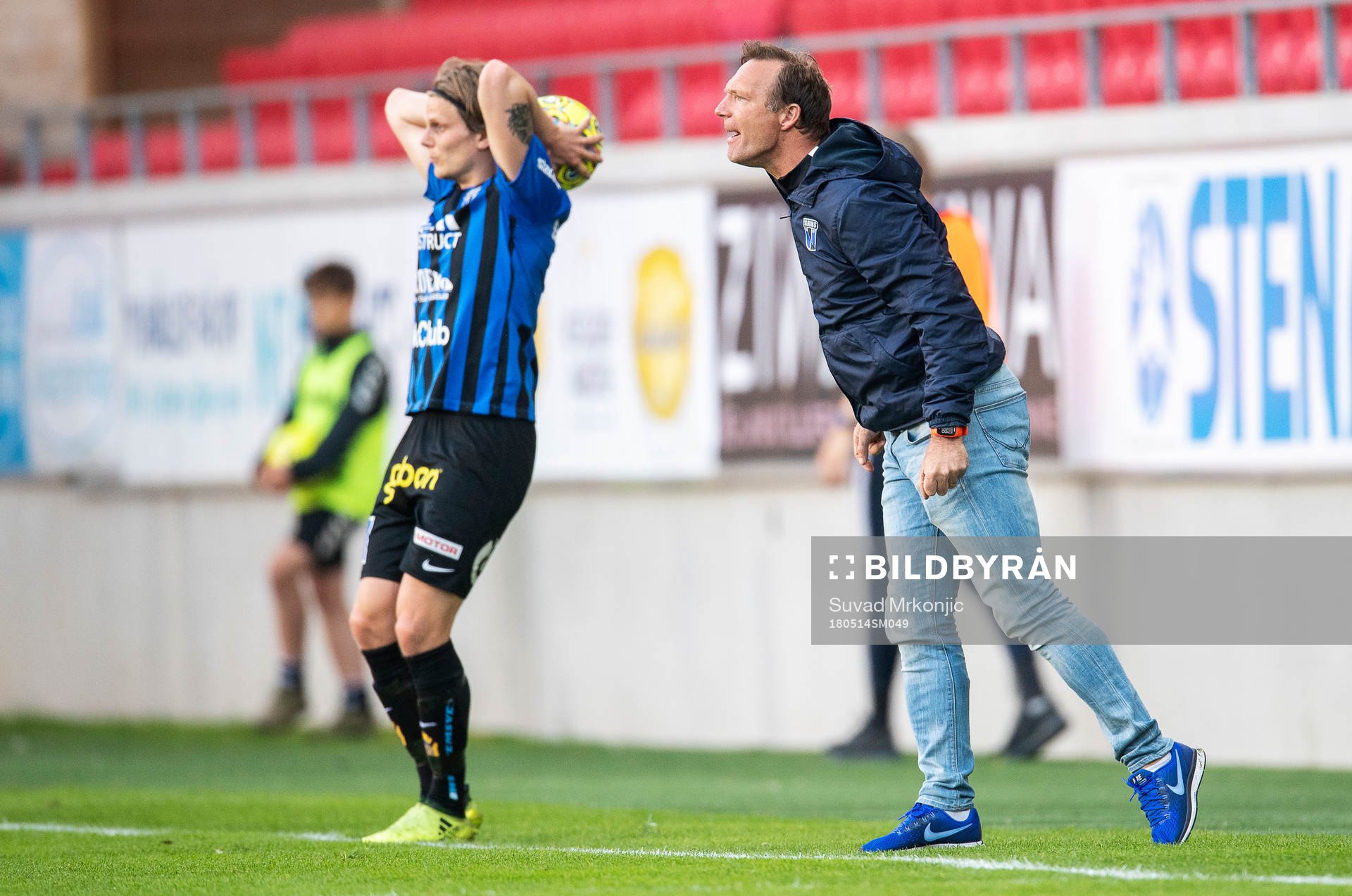 Sirius tränare Kim Bergstrand och Tim Björkström
