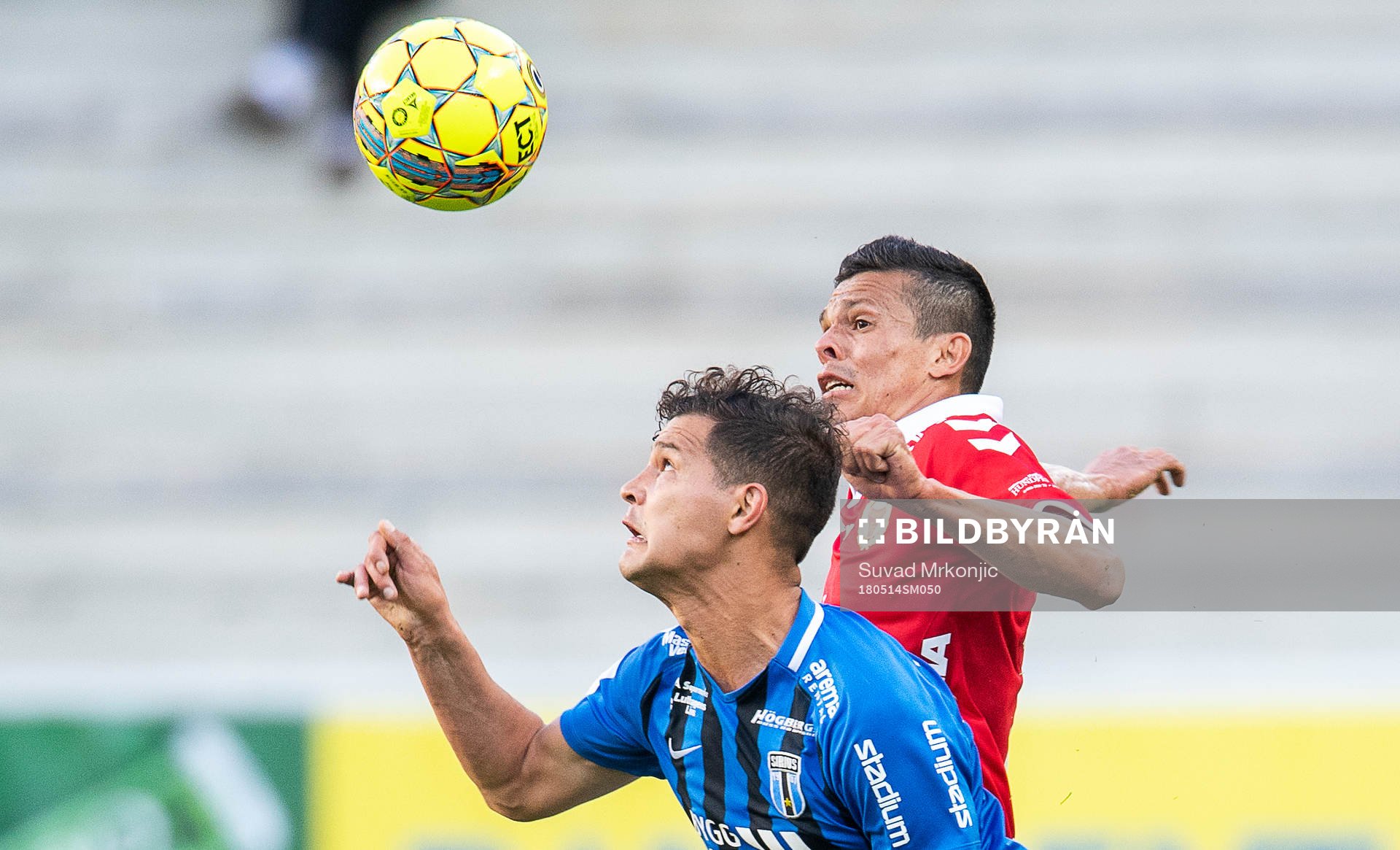 Kalmars Romário Pereira Sipião och Sirius Mauricio