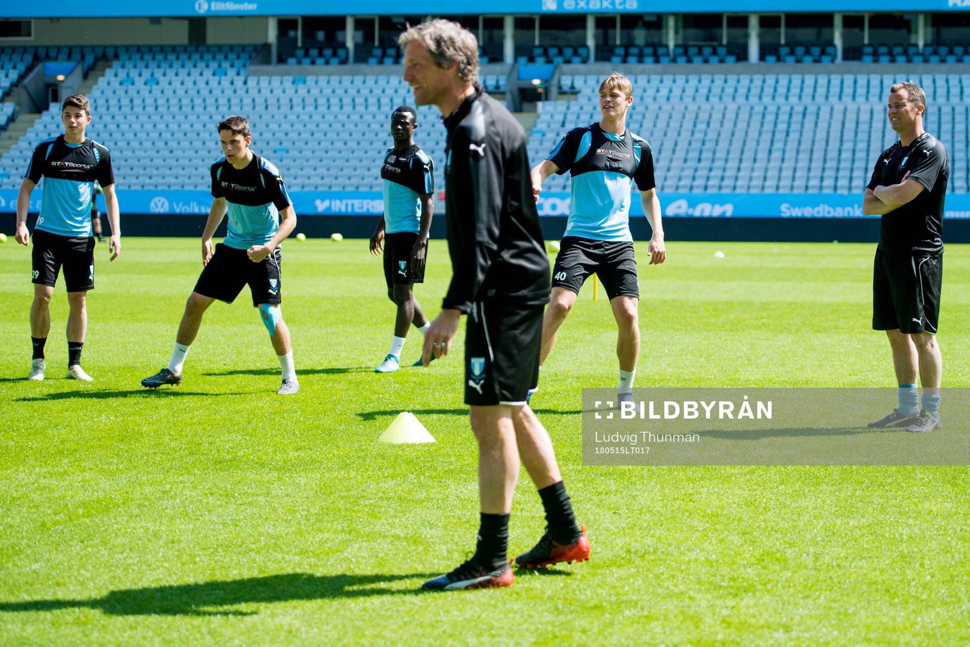 Sportchef och tränare Daniel Andersson och assisterande
