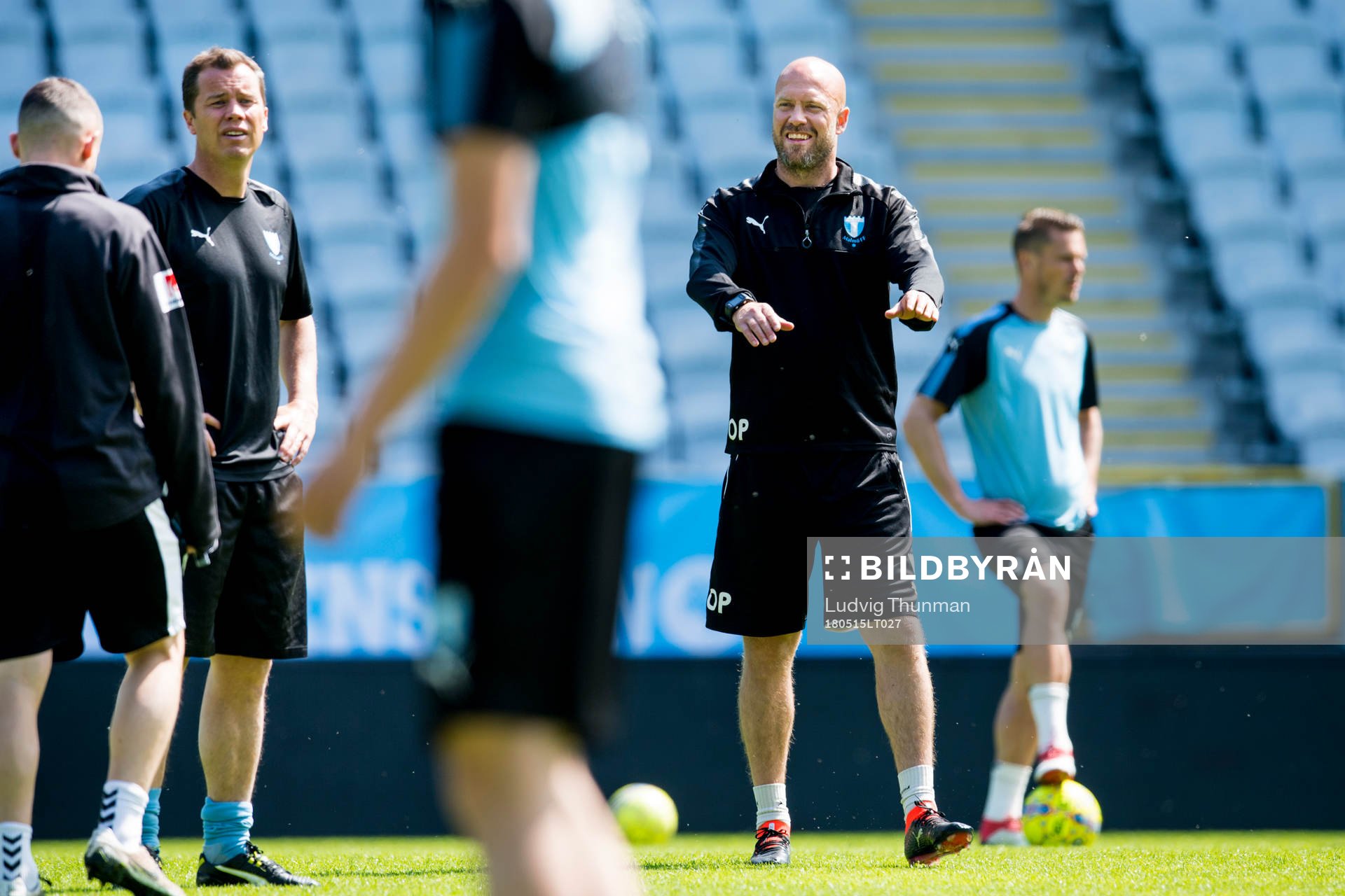 Sportchef och tränare Daniel Andersson och assisterande