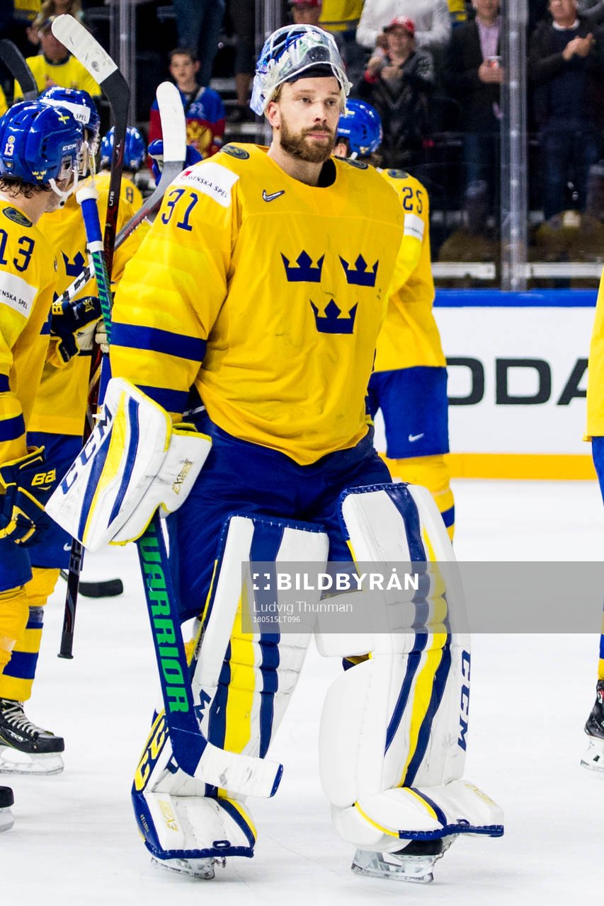 Sveriges målvakt Anders Nilsson