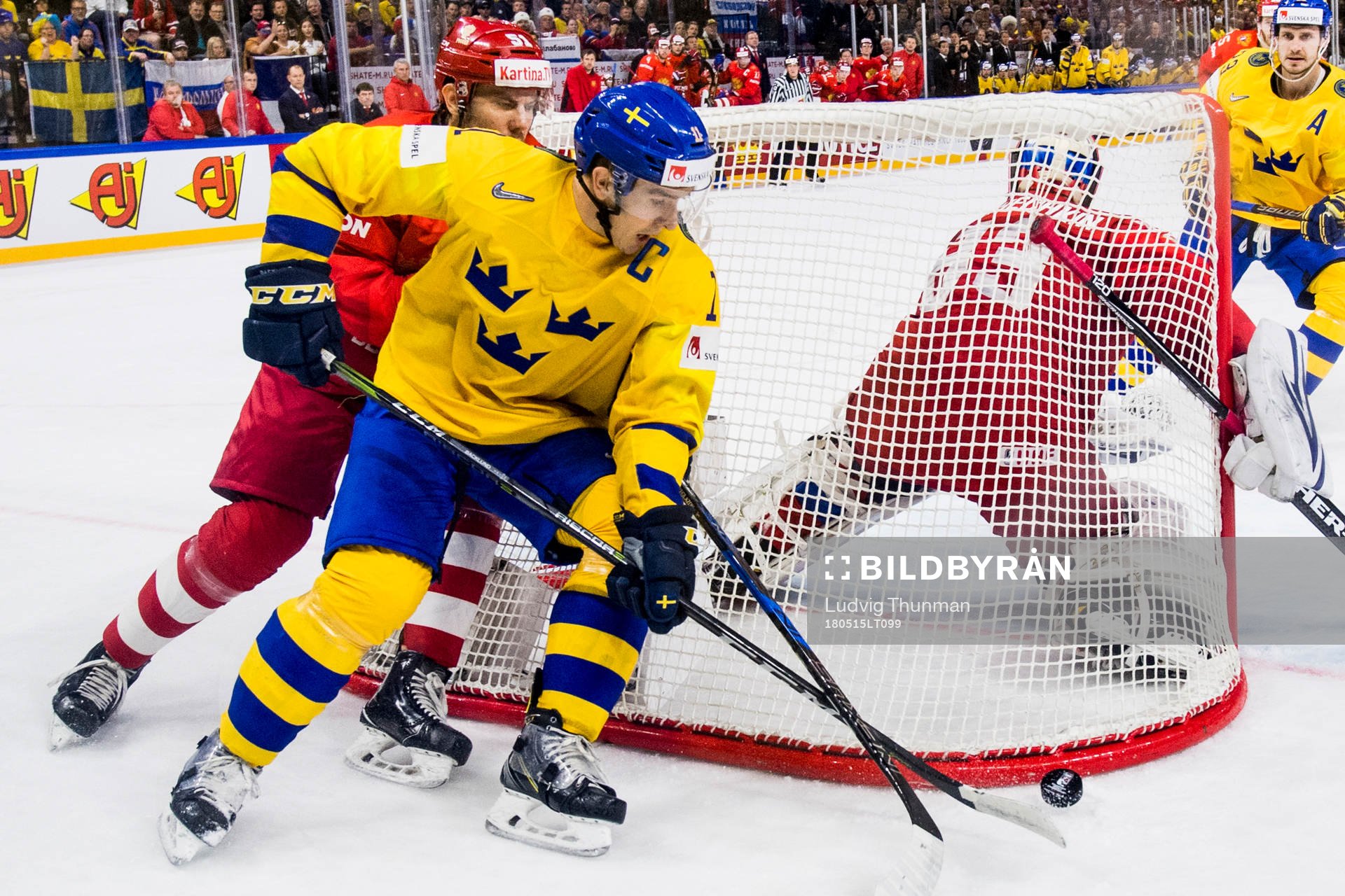 Sveriges Mikael Backlund jagas av Rysslands Alexei