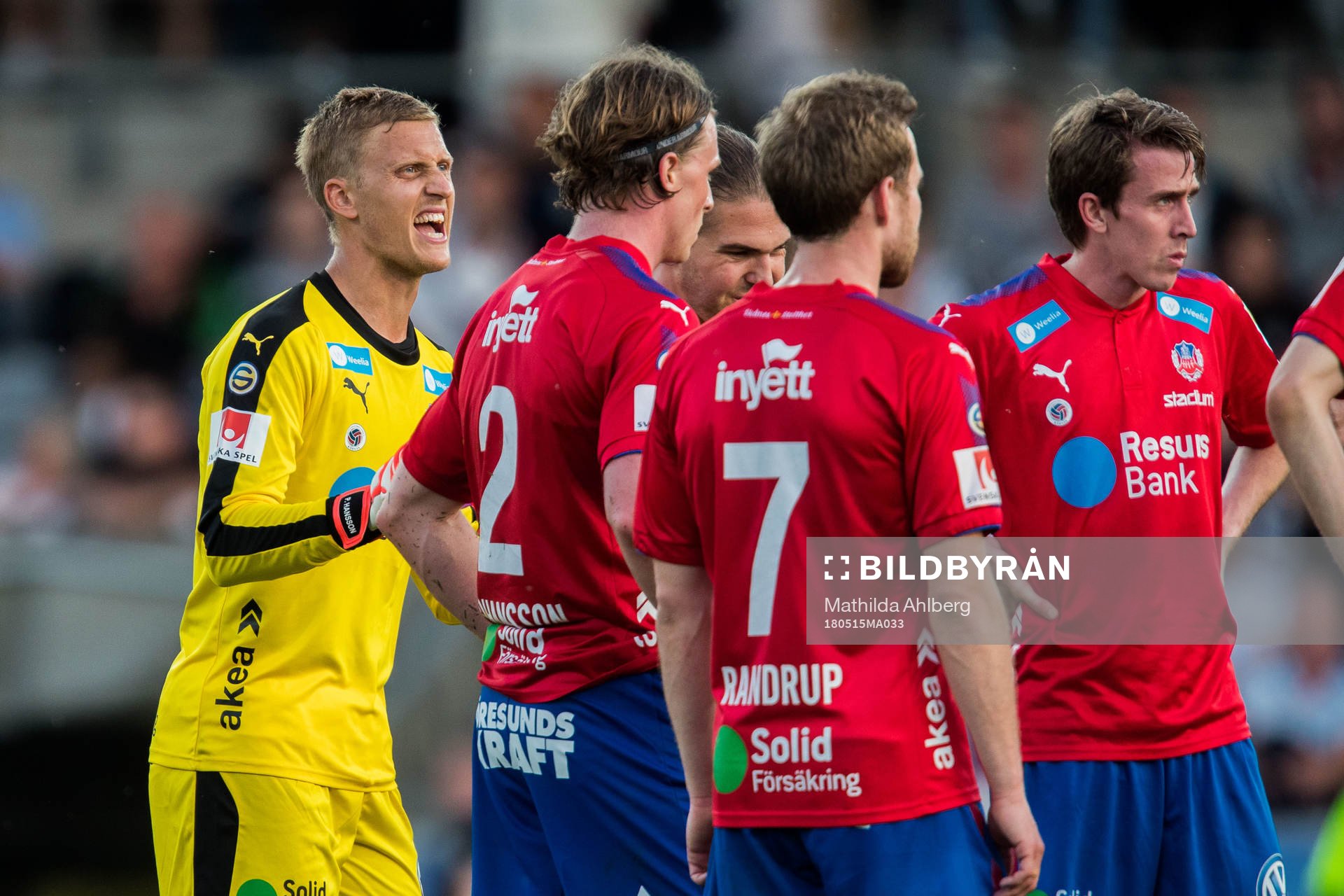 Helsingborgs målvakt Pär Hansson
