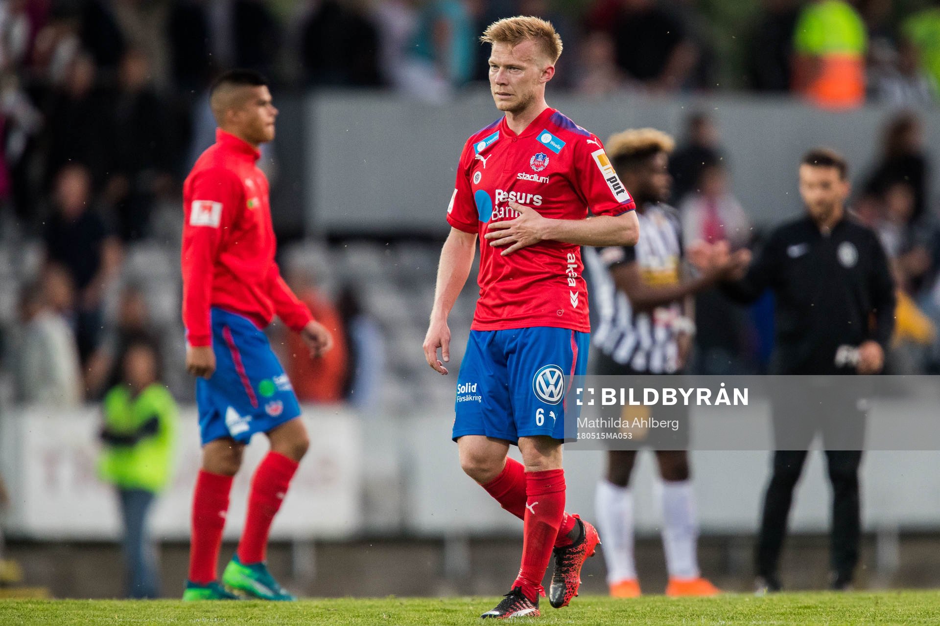 Helsingborgs Andreas Landgren deppar