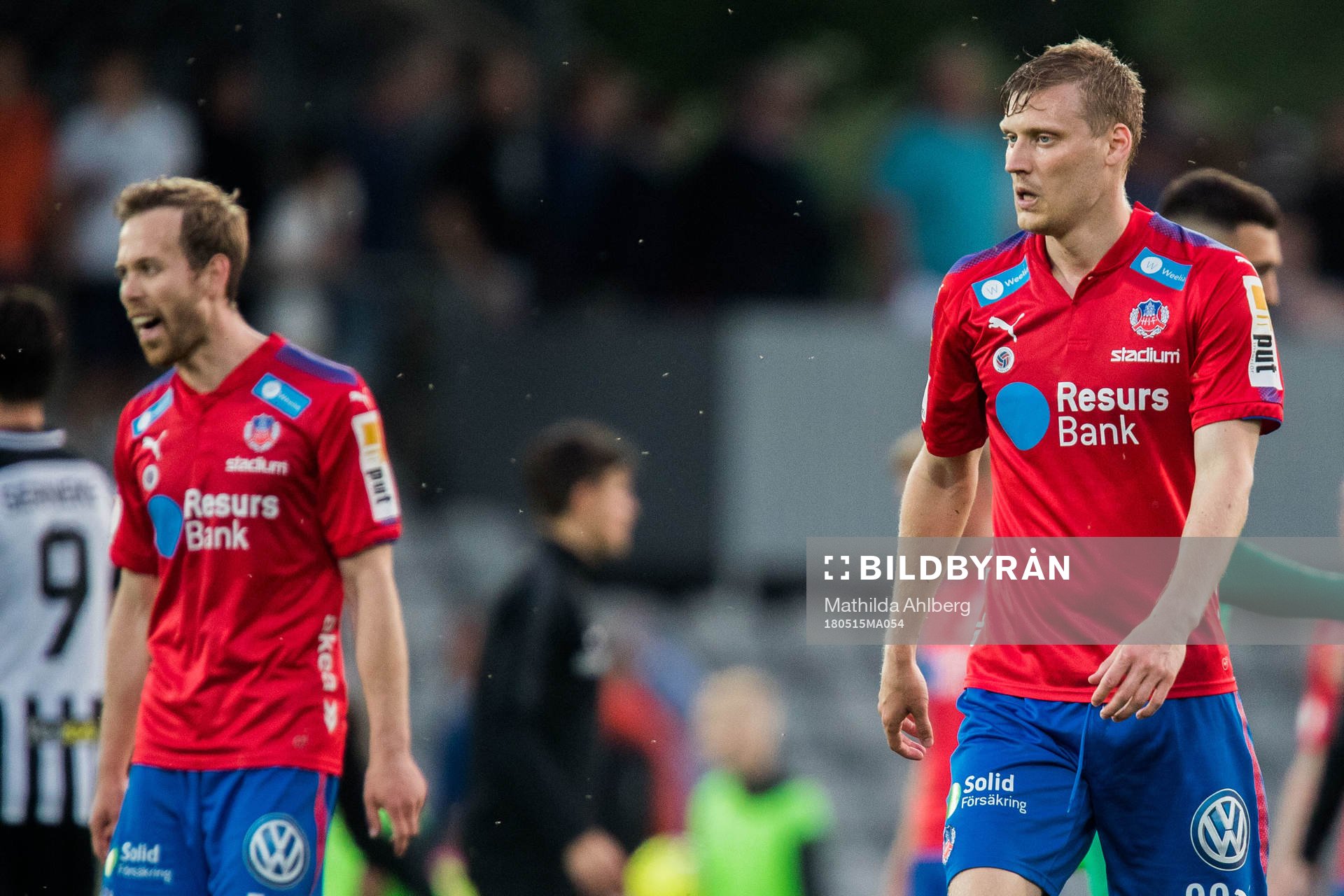Helsingborgs Andri Runar Bjarnason deppar