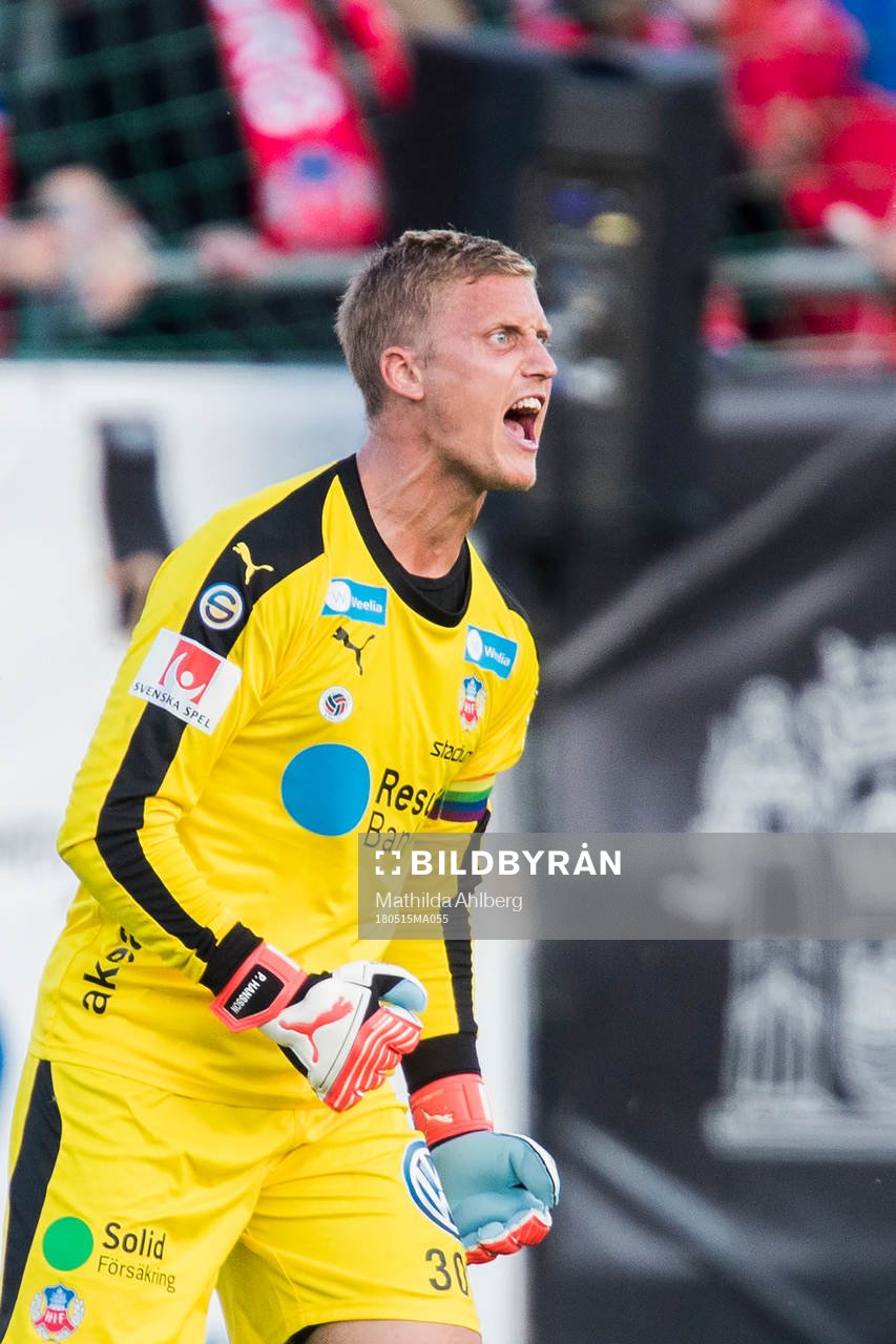 Helsingborgs målvakt Pär Hansson