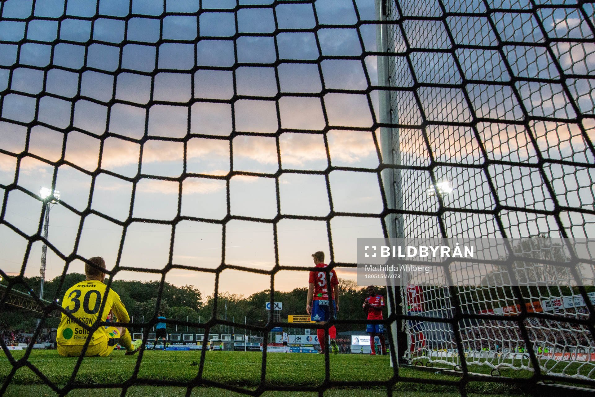 Helsingborgs spelare deppar