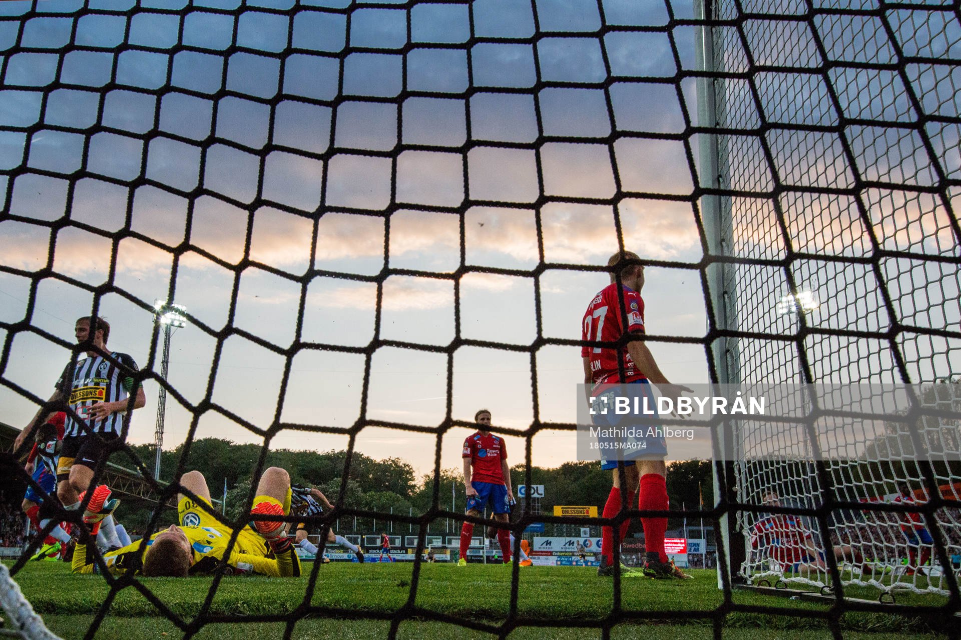 Helsingborgs spelare deppar