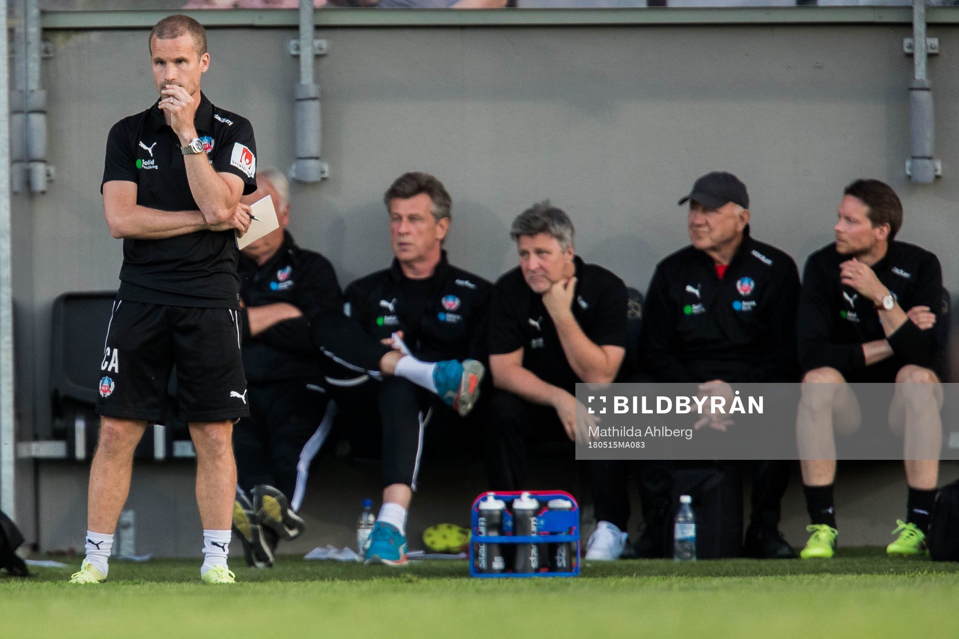 Helsingborgs assisterande tränare Christoffer Andersson